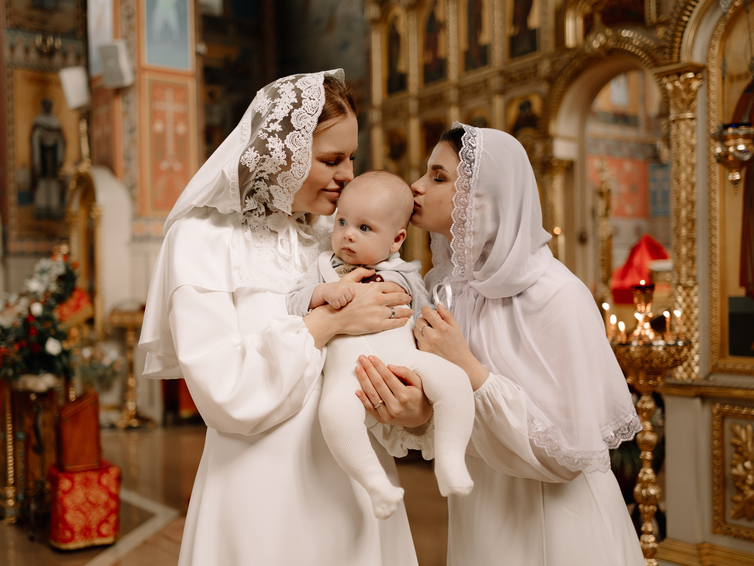 Крещение Мирона. Семейный фотограф в Краснодаре Храмова Анна