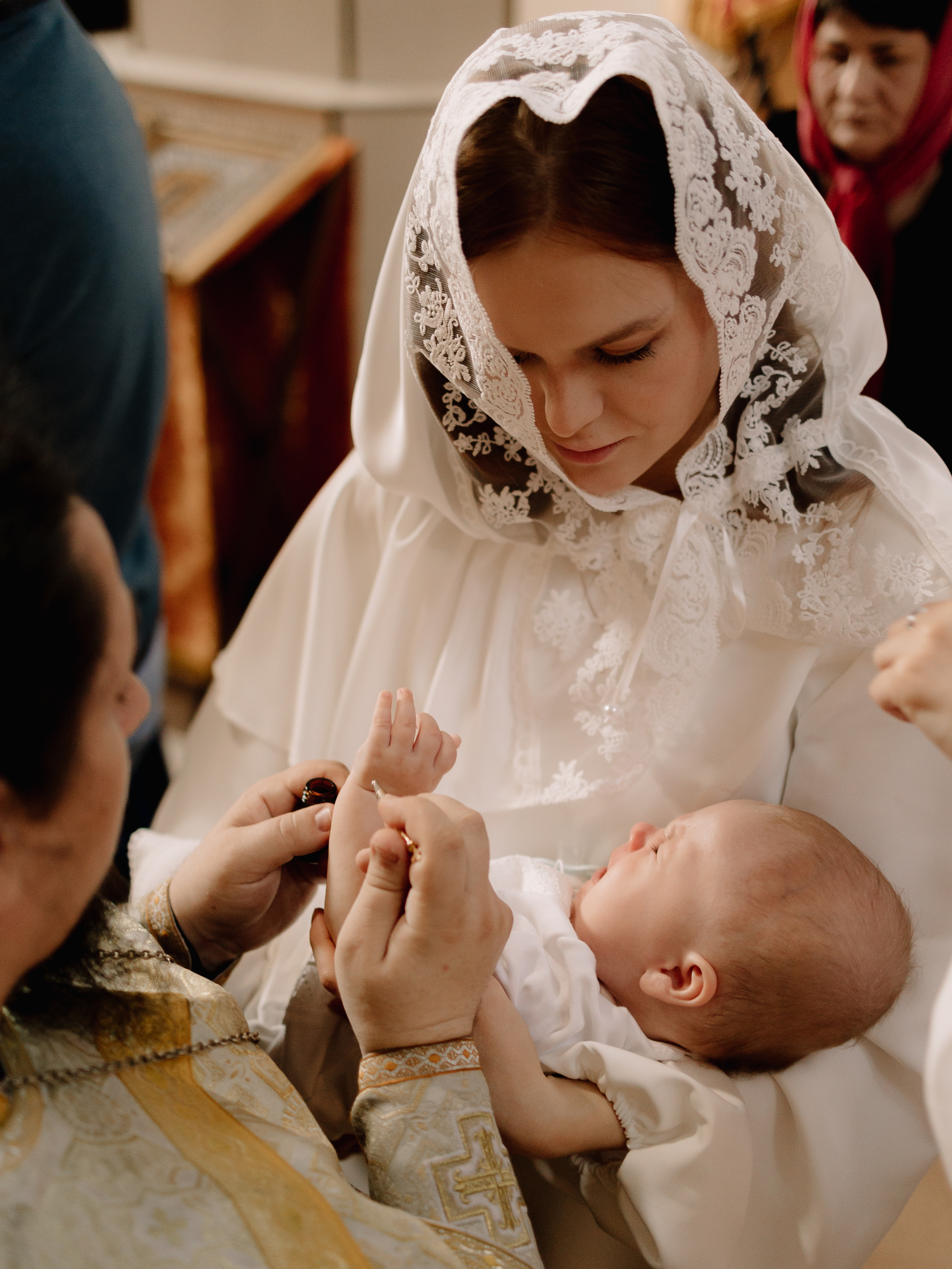 Крещение Мирона. Семейный фотограф в Краснодаре Храмова Анна