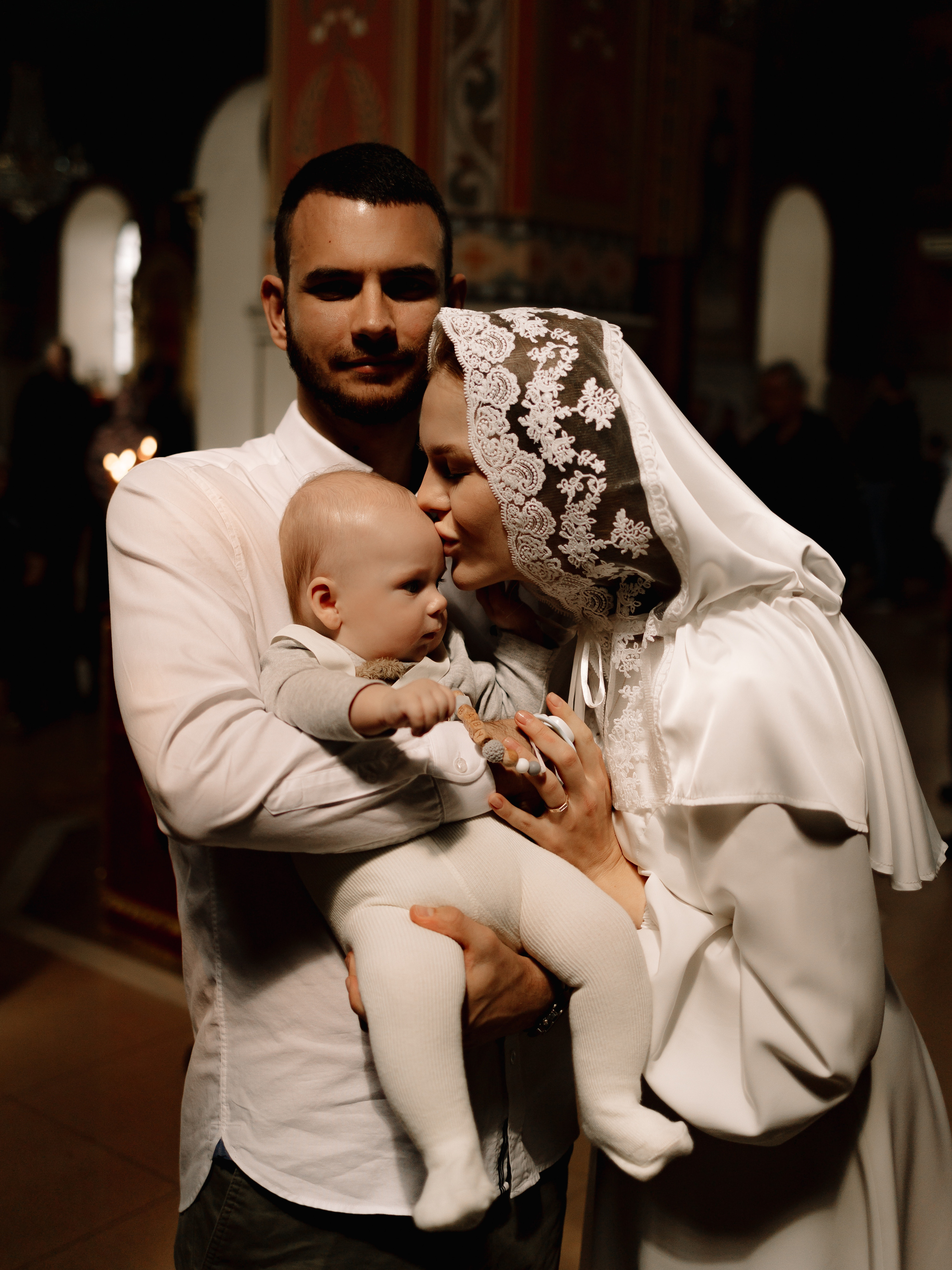 Крещение Мирона. Семейный фотограф в Краснодаре Храмова Анна