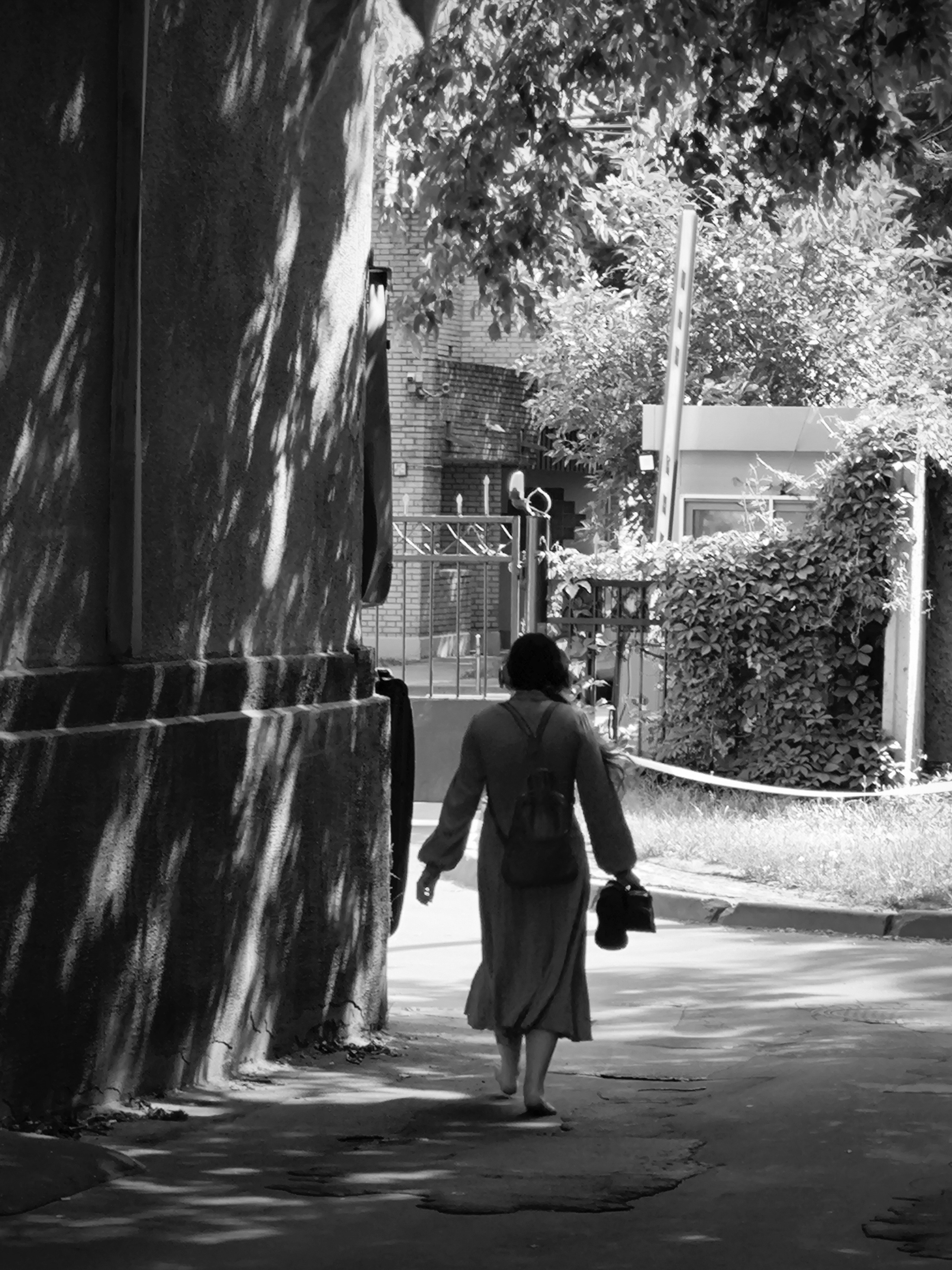 ЧБ. Фотограф Соня с Земли