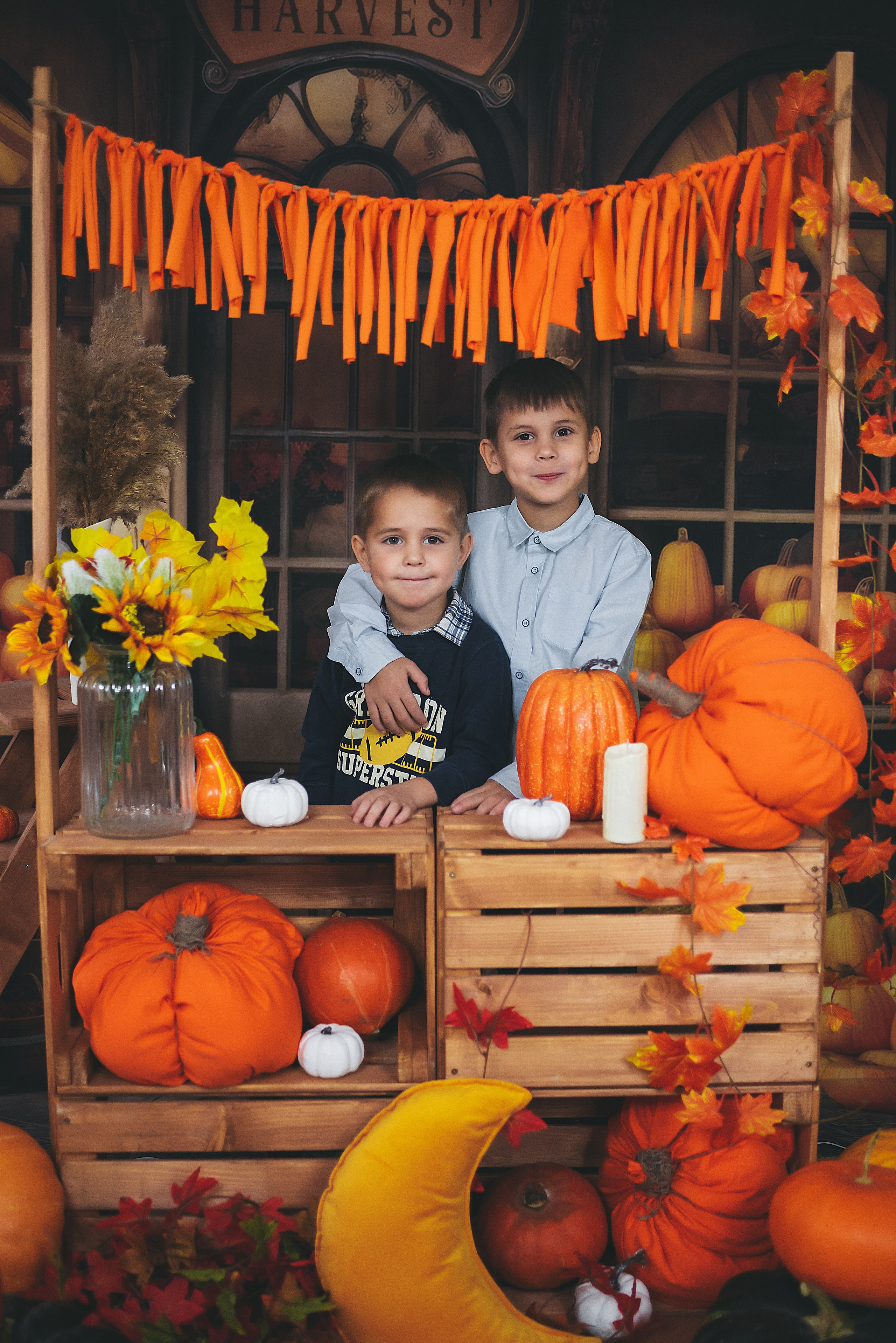 ПРОЕКТ осенний «Тыковки». Семейный и детский фотограф в Тейково