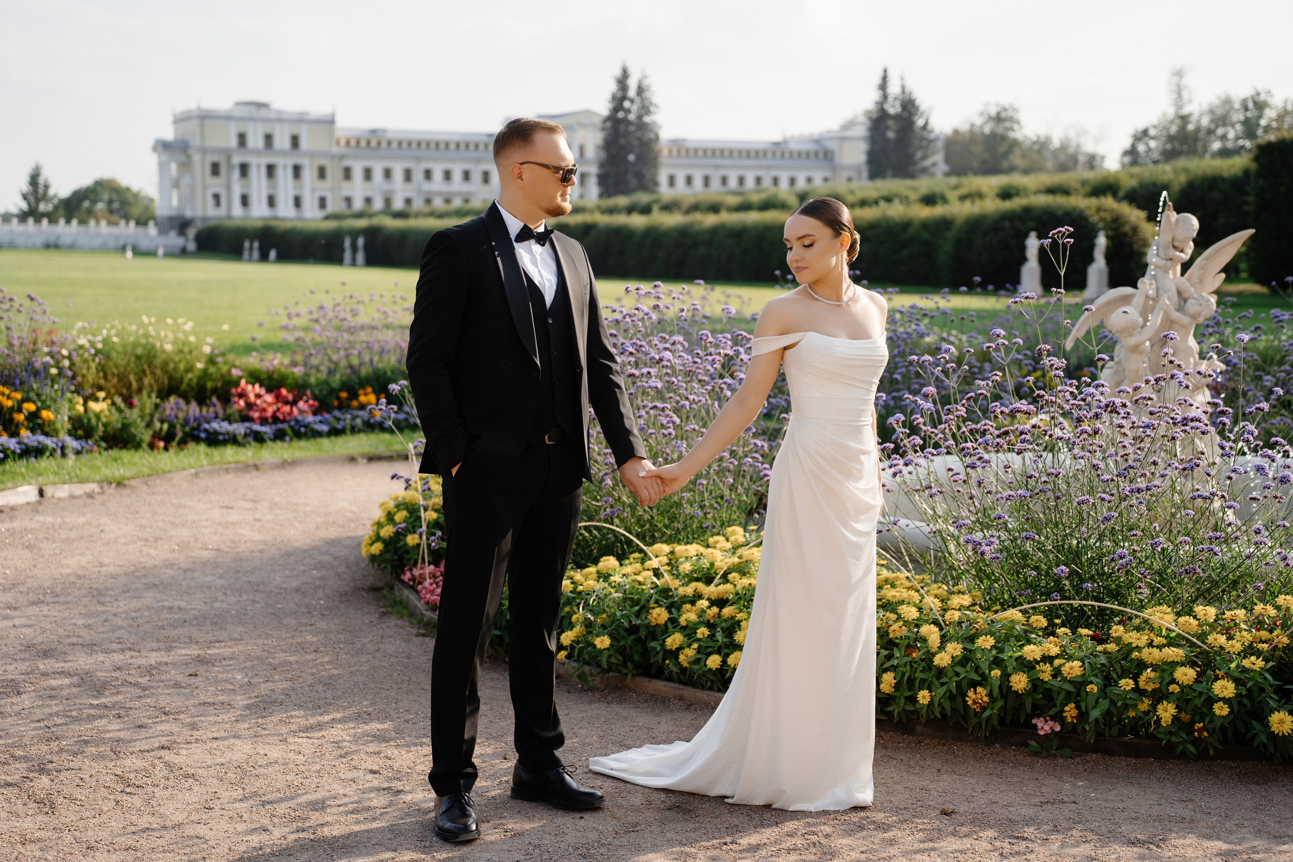 Свадебный фотограф в усадьбе Архангельское