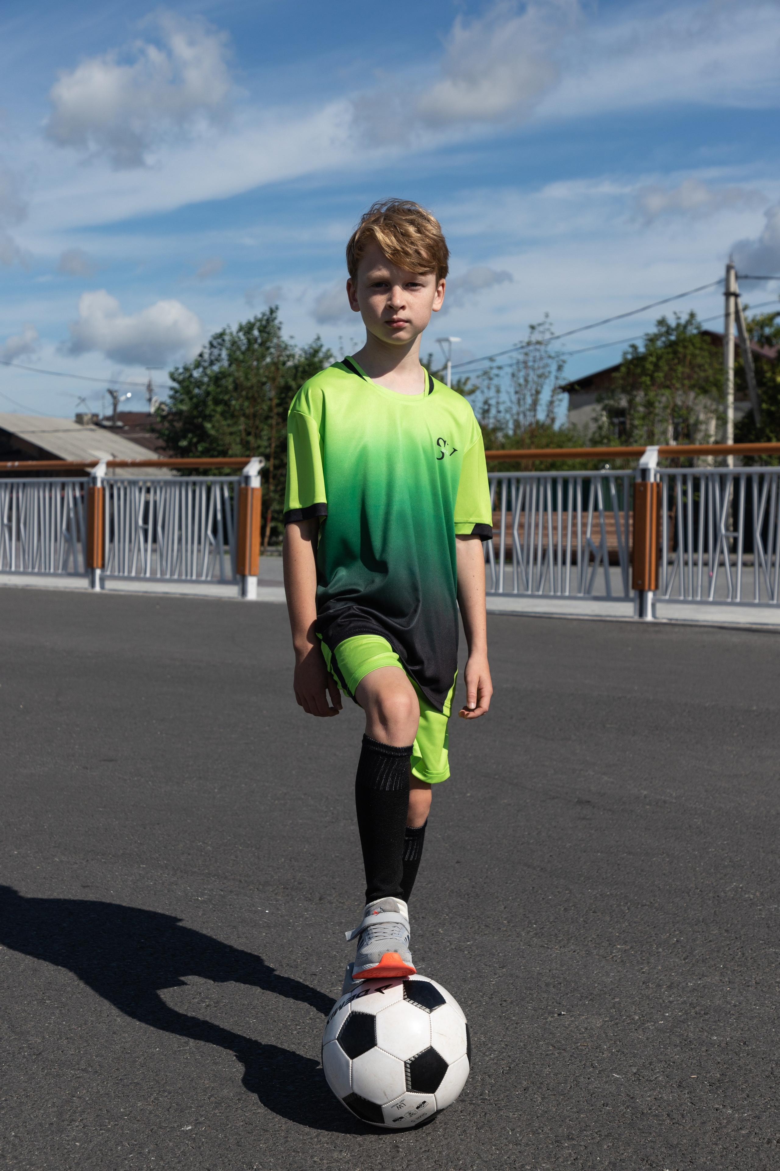 Футбольная форма. Фотограф Денис Лесковский (Тюмень)