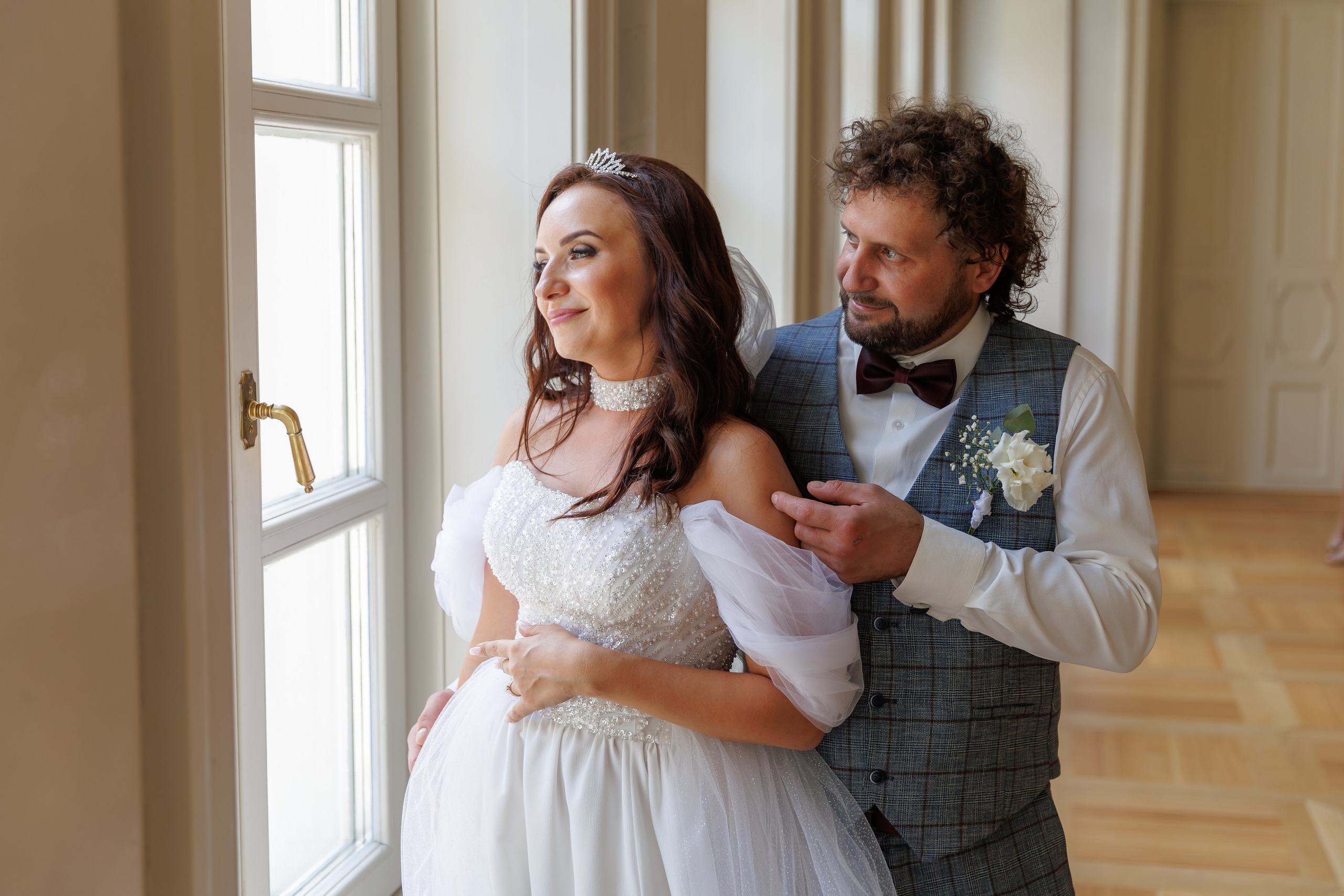 Регистрация брака в усадьбе Муравьевых-Апостолов. Свадебный фотограф Москва и МО Сергей Киржаев