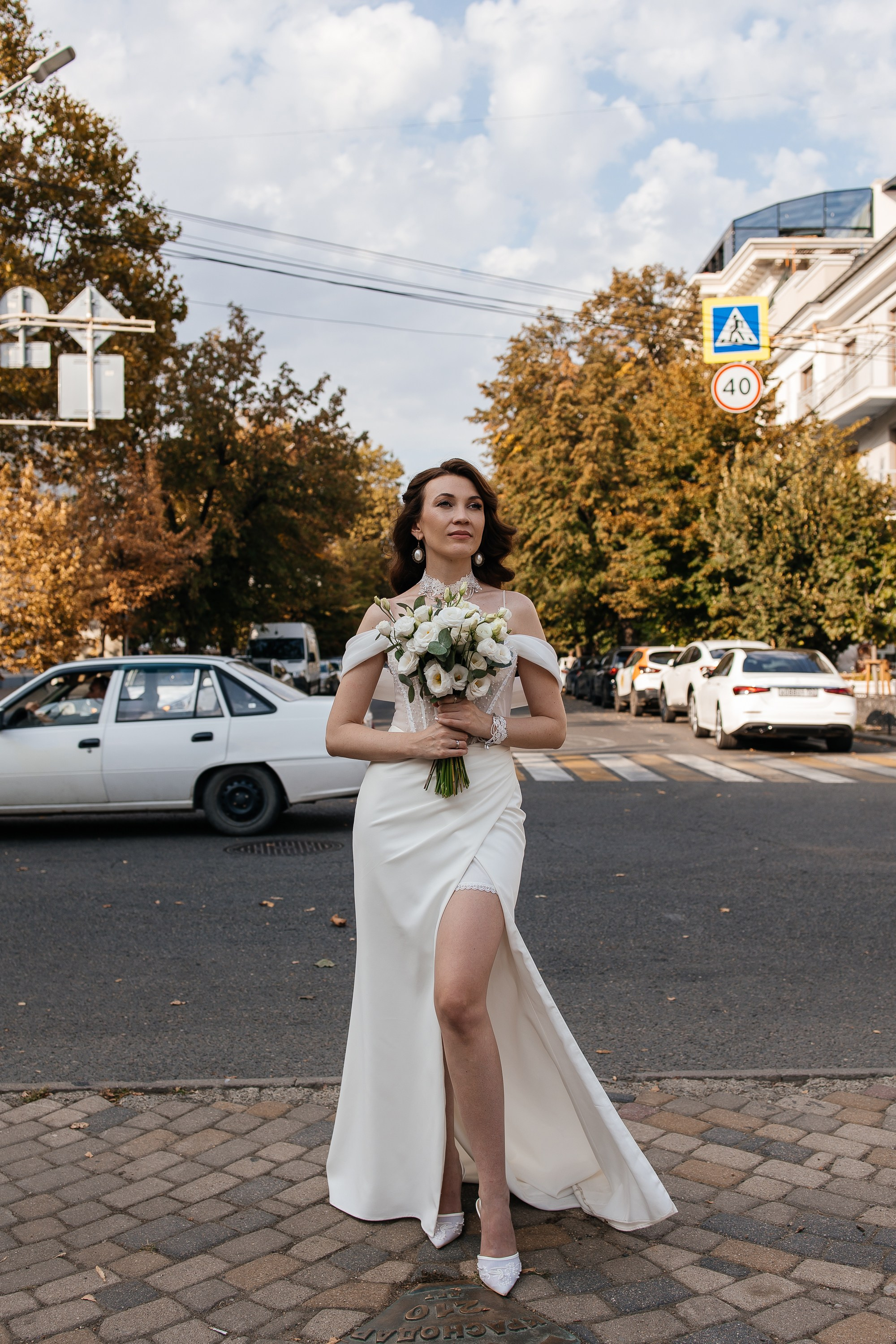 Свадебная прогулка по Краснодару. Свадебный фотограф Виолетта Сидельникова. Краснодар, Россия, Беларусь, Европа