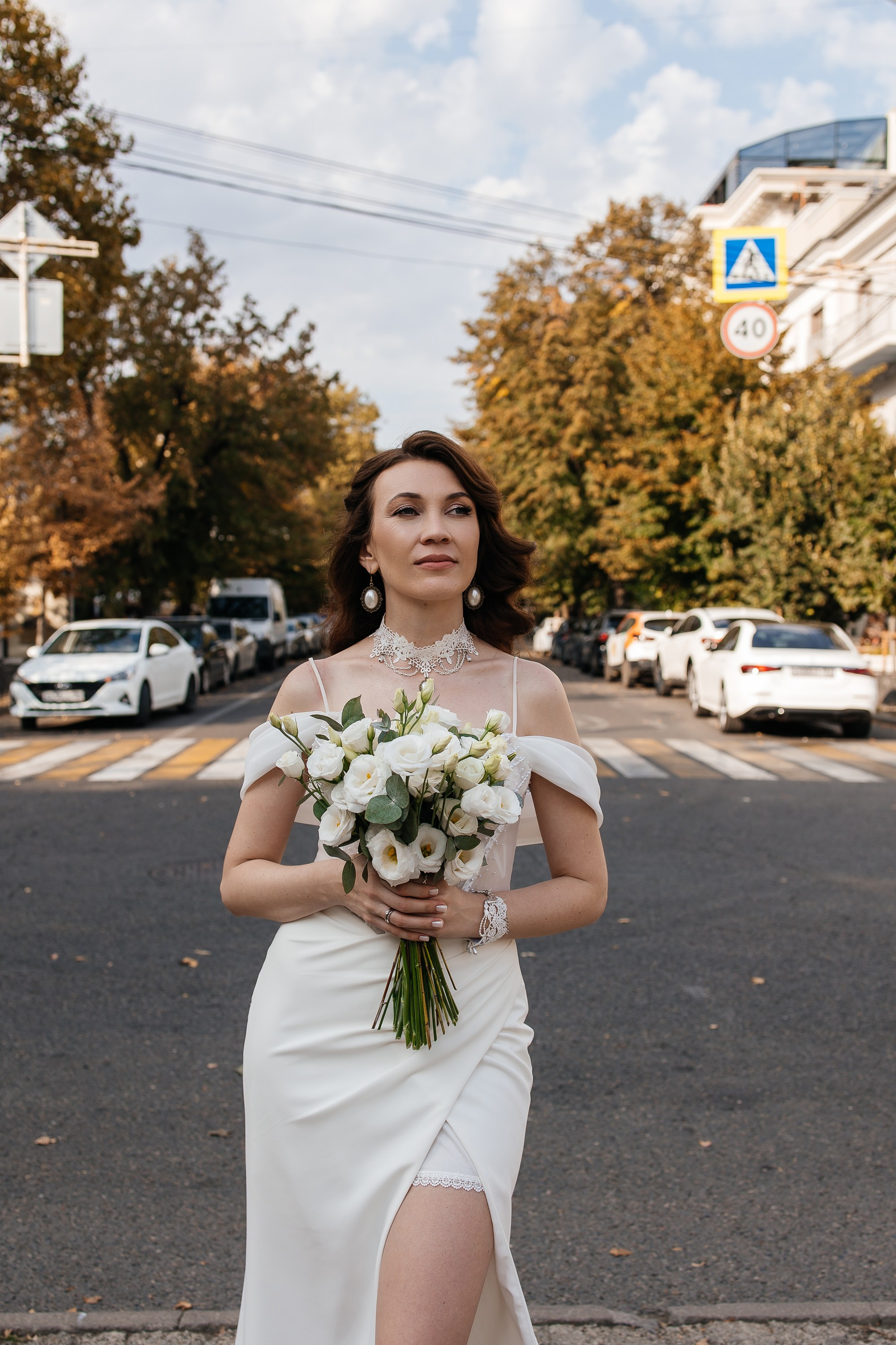 Свадебная прогулка по Краснодару. Свадебный фотограф Виолетта Сидельникова. Краснодар, Россия, Беларусь, Европа