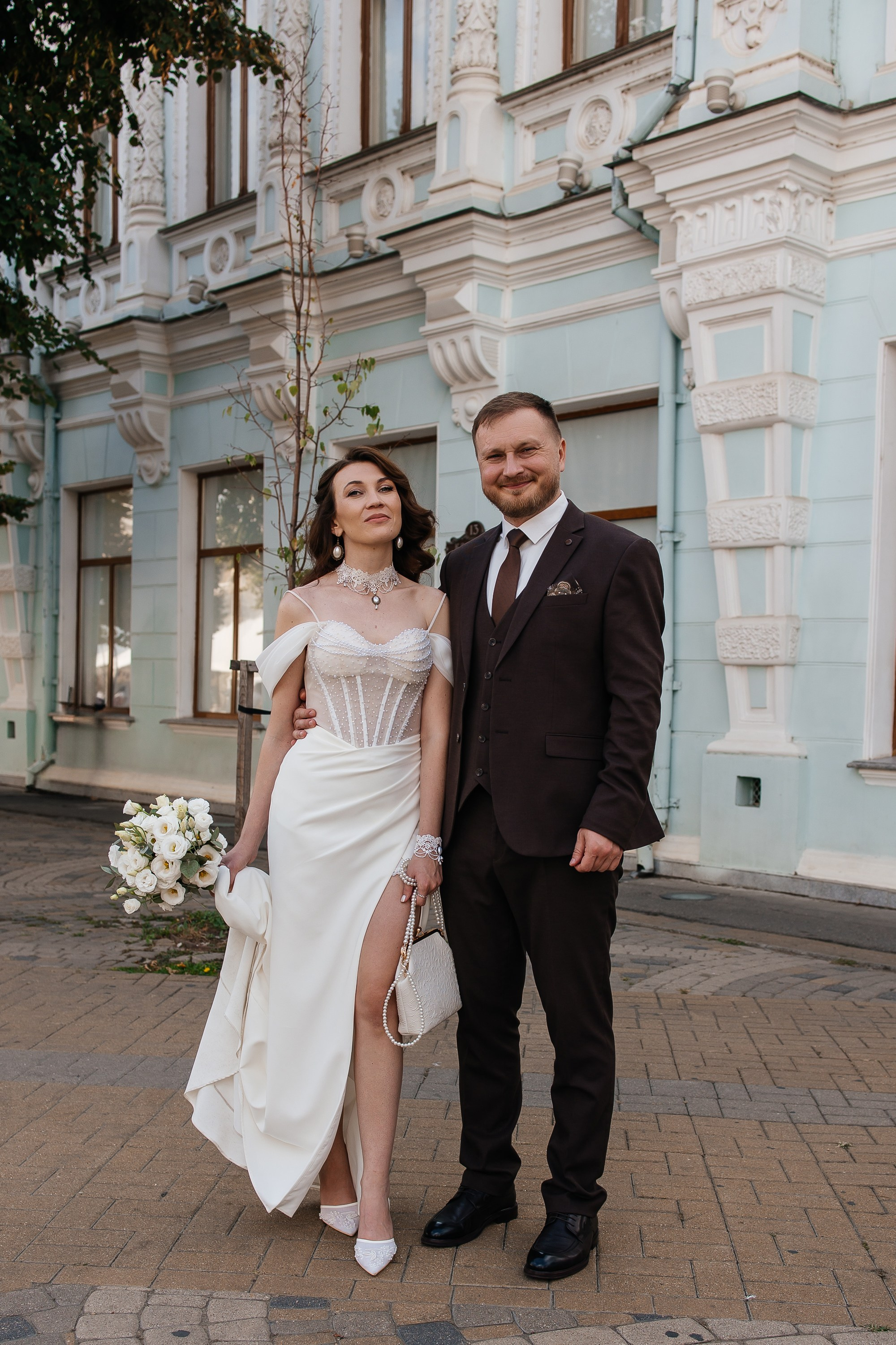 Свадебная прогулка по Краснодару. Свадебный фотограф Виолетта Сидельникова. Краснодар, Россия, Беларусь, Европа