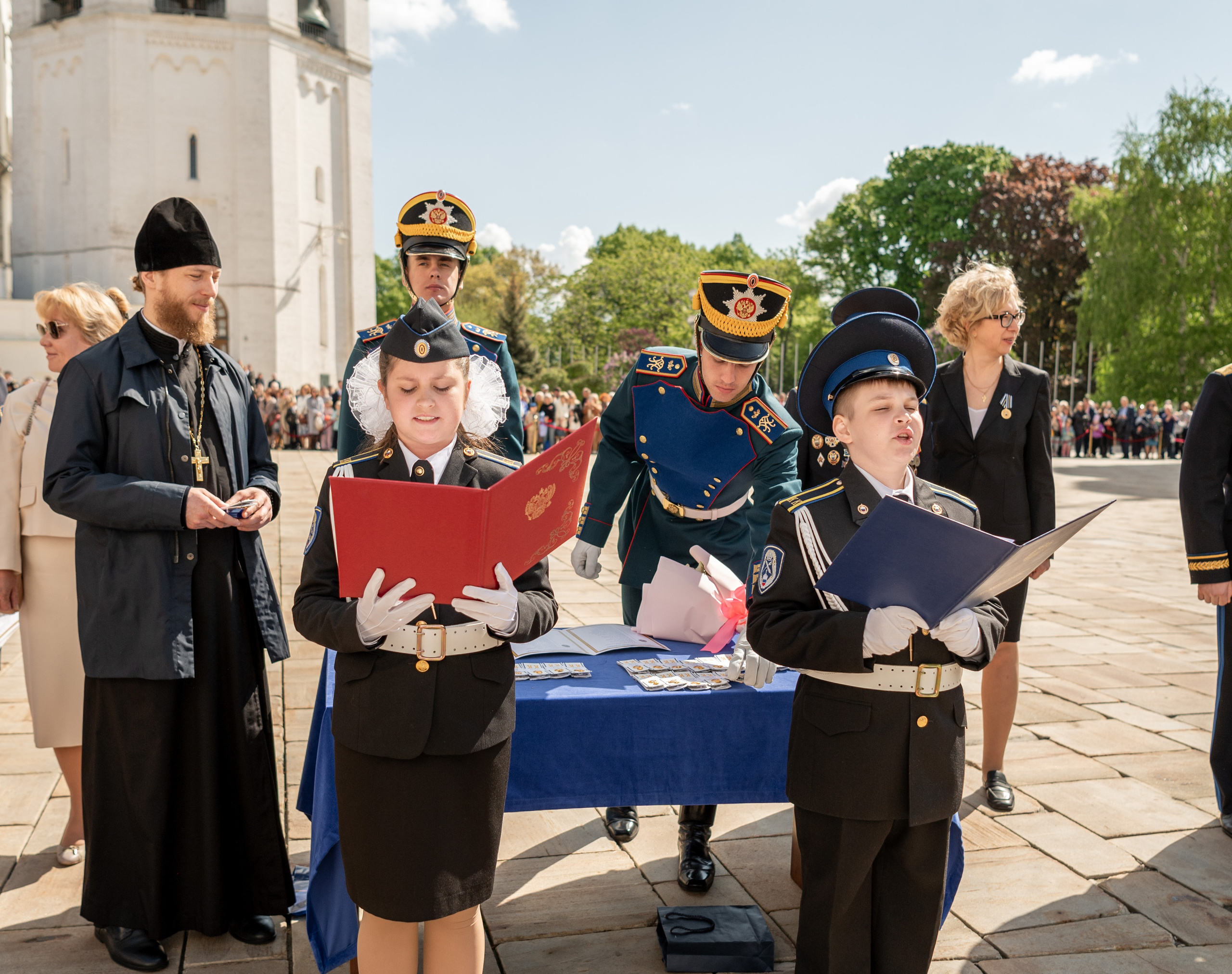 Фотосессия Присяги кадетов «Школа 1231 им. В. Д. Поленова». Детский и семейный фотограф г. Москва Оксана Катаджи