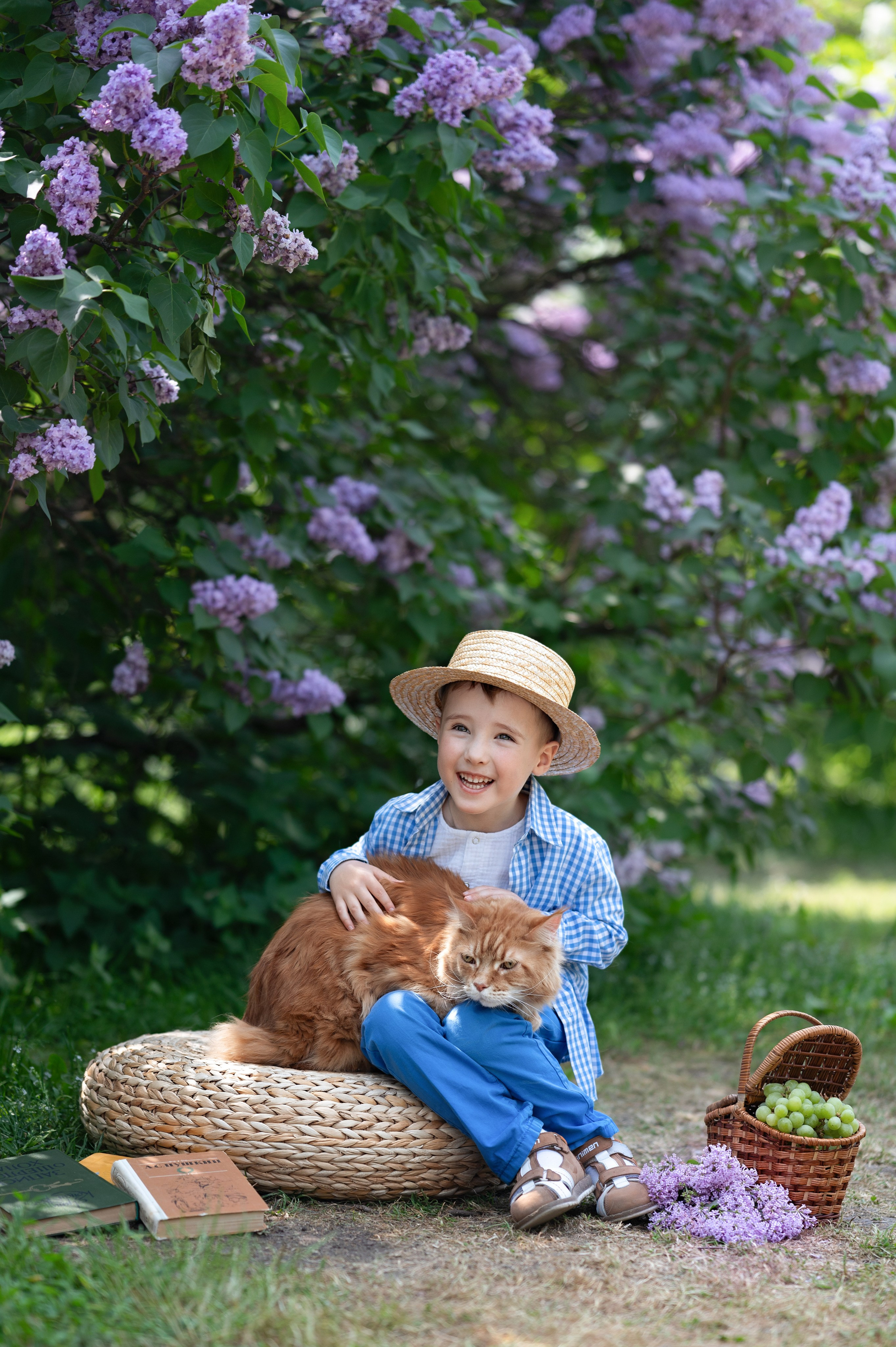 Сирень. Детский и семейный фотограф г. Москва Оксана Катаджи