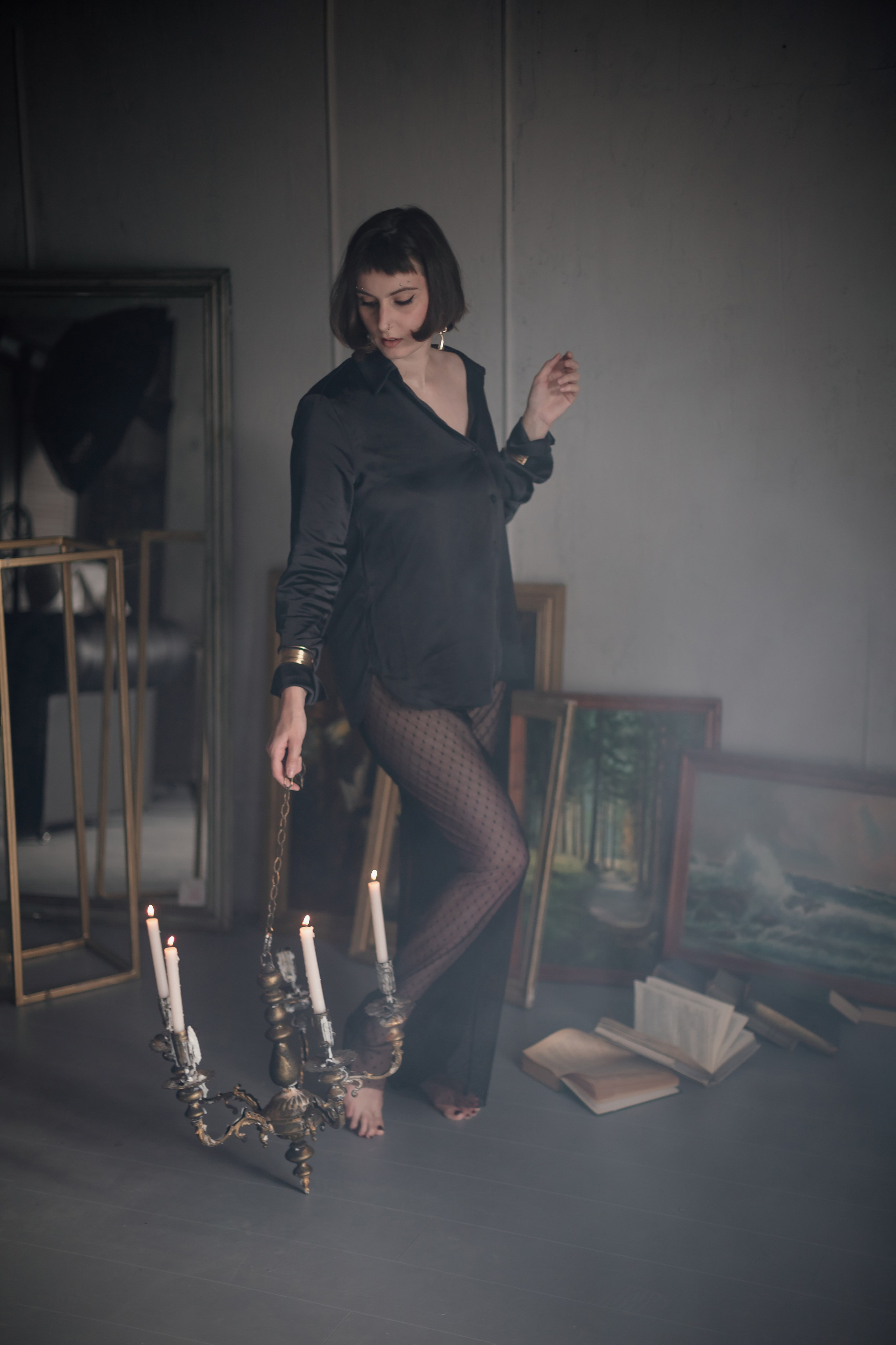 Оля студия «Ванна». Фотограф Калуга