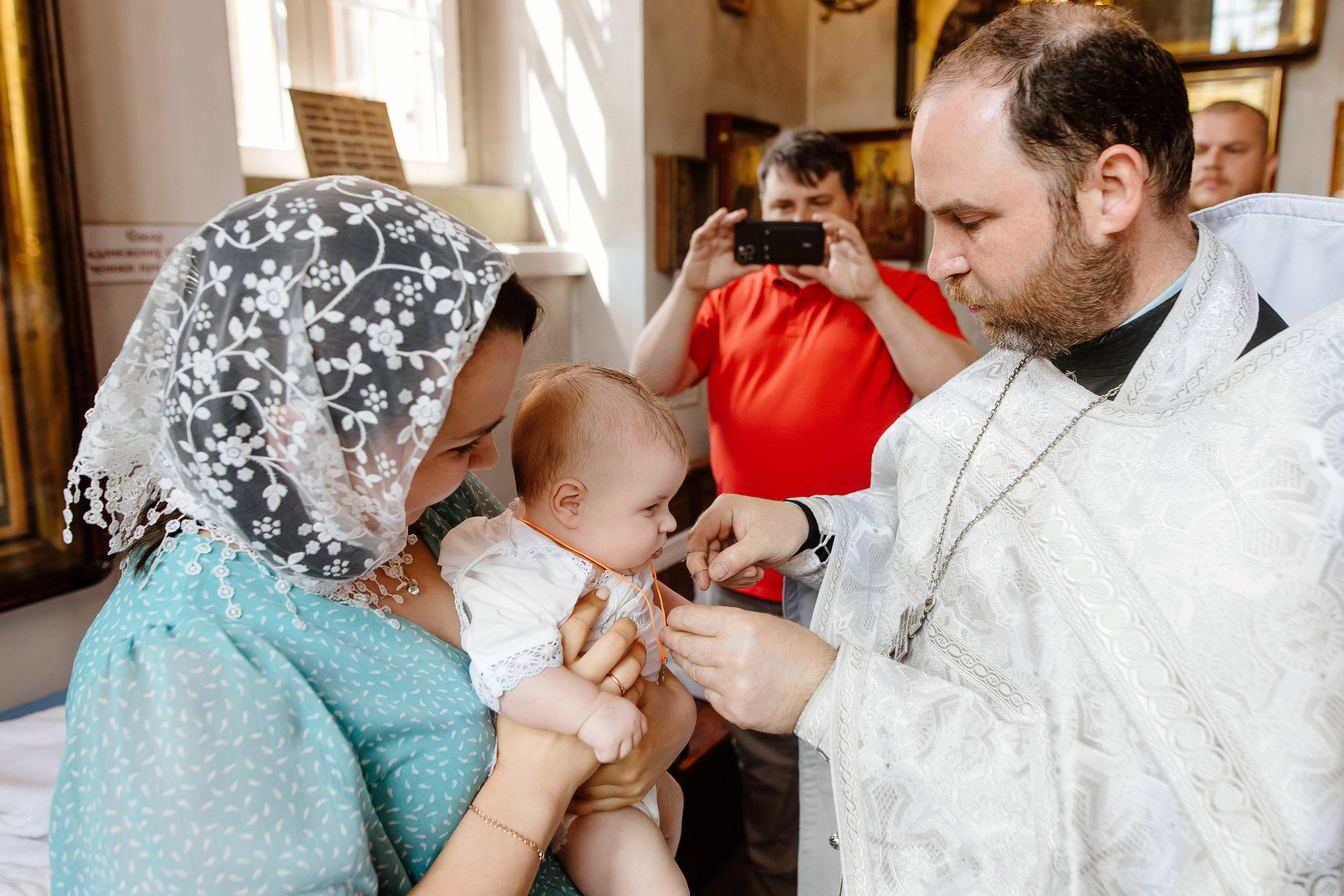 Крещение Никиты. Свадебный и семейный фотограф Екатерина Иванова