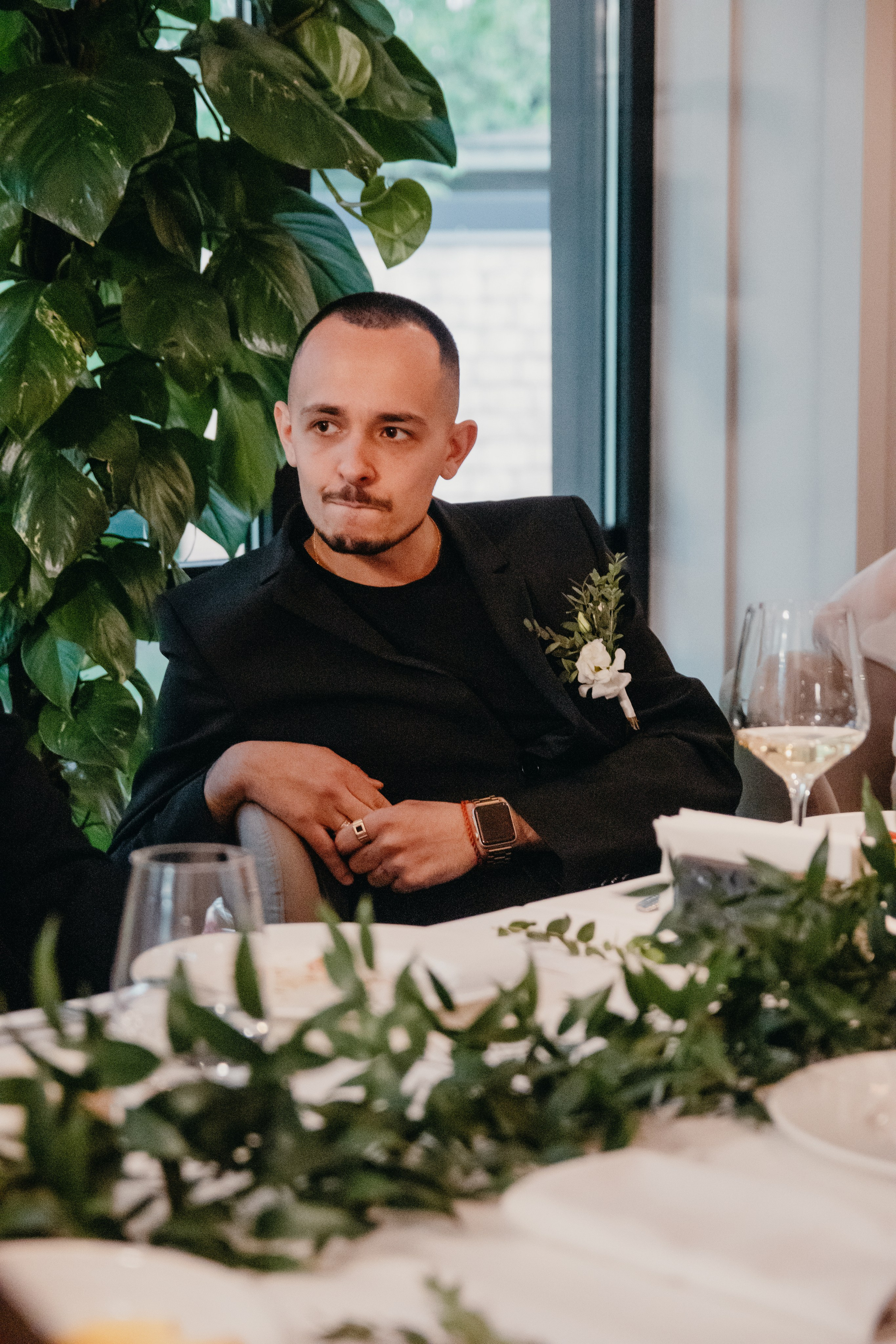 Свадебный ужин. Семейный фотограф в Москве