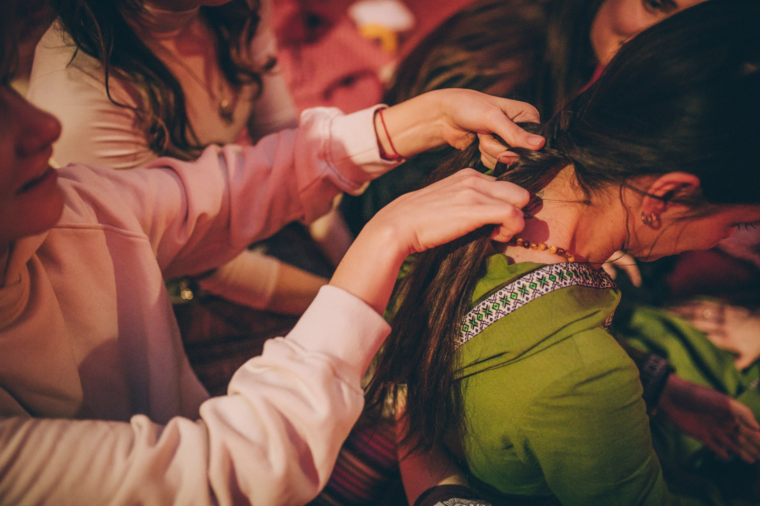 Сакральные женские круги. Фотограф Лебедева Наталья