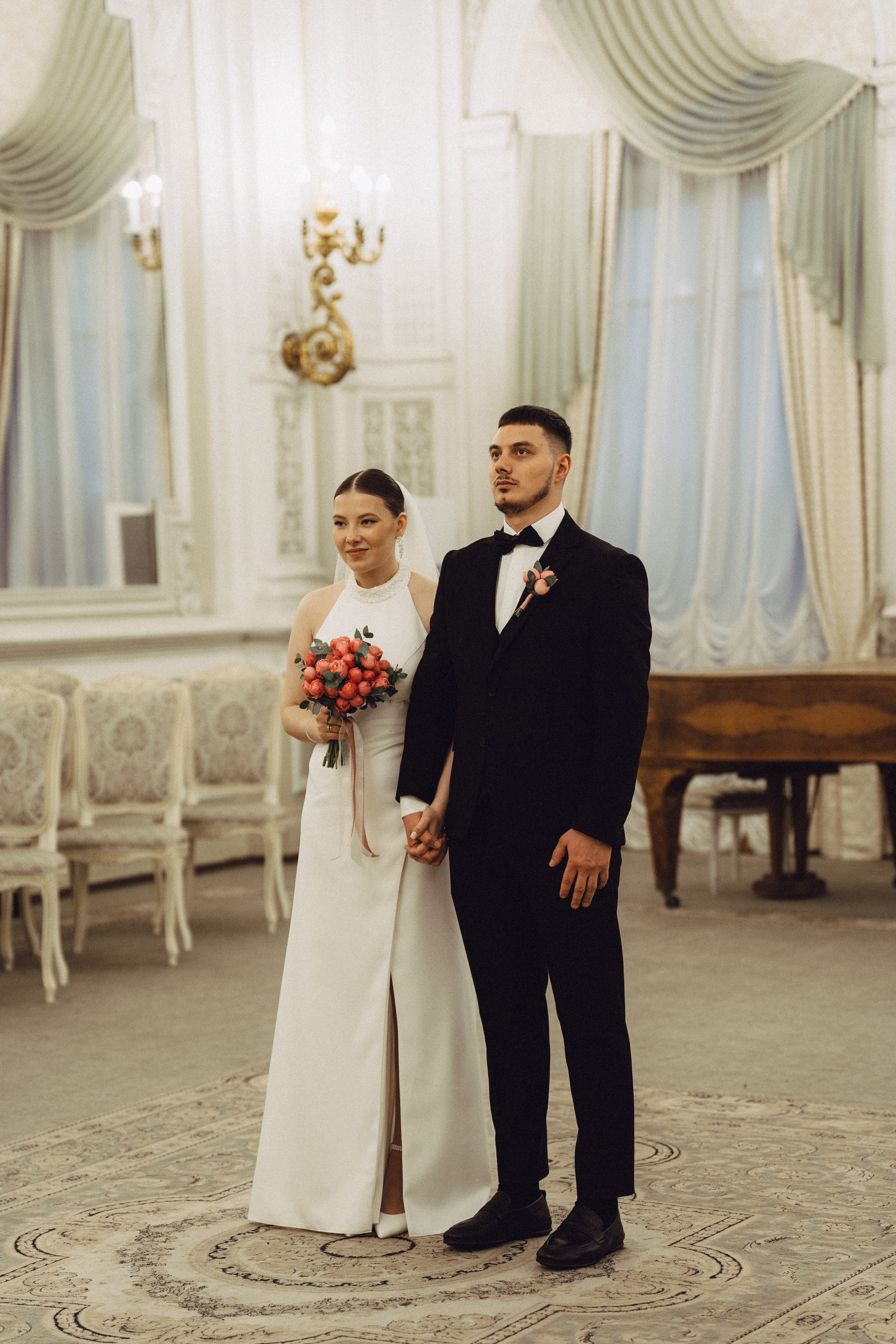 СВАДЕБНАЯ СЬЕМКА В ПЕВОМ ДВОРЦЕ БРАКОСОЧЕТАНИЯ. Профессиональный фотограф, Санкт-Петербург — Виктория Богомолова