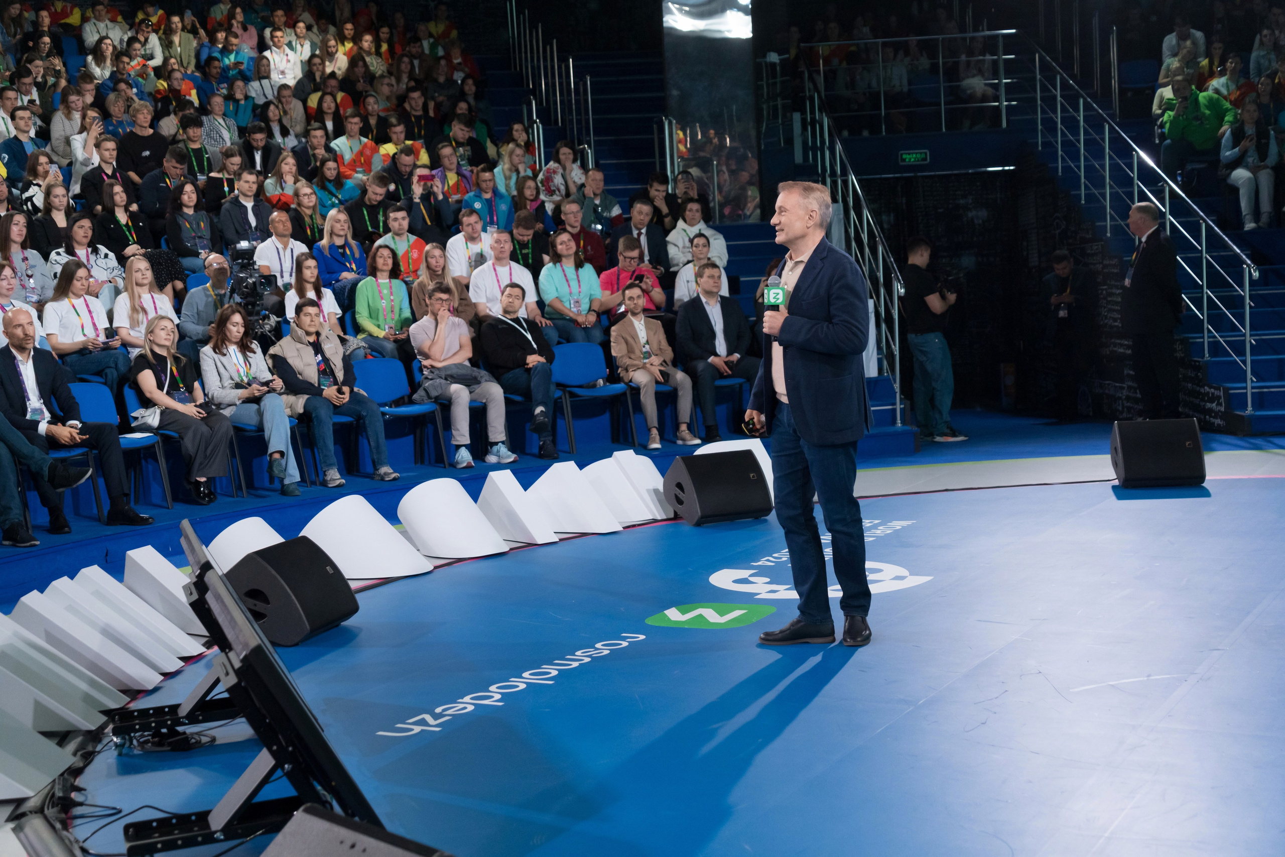 Герман Греф на Всемирном Фестивале Молодежи 2024. Репортажный фотограф в Красной Поляне и Сочи Павлюченко Екатерина