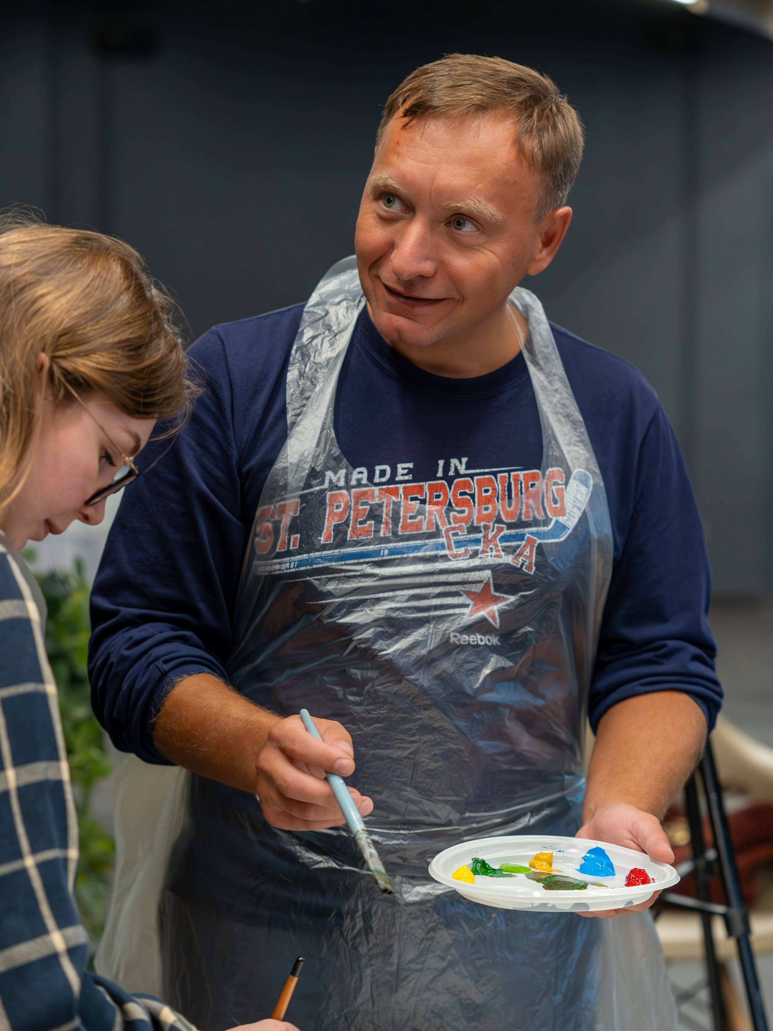 MICE мероприятие — мастер класс по акварели. Репортажный фотограф в Красной Поляне и Сочи Павлюченко Екатерина