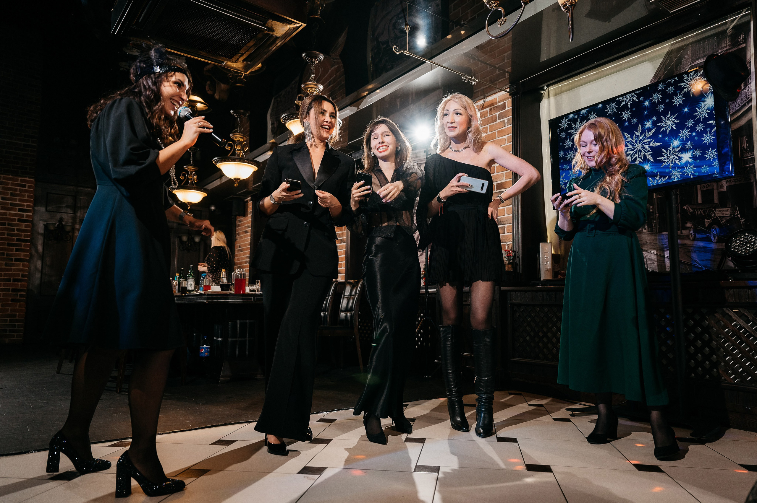 Новогодний корпоратив 1930-е годы, эпоха Великой депрессии и начала эры джаза. Свадебный фотограф в Красноярске