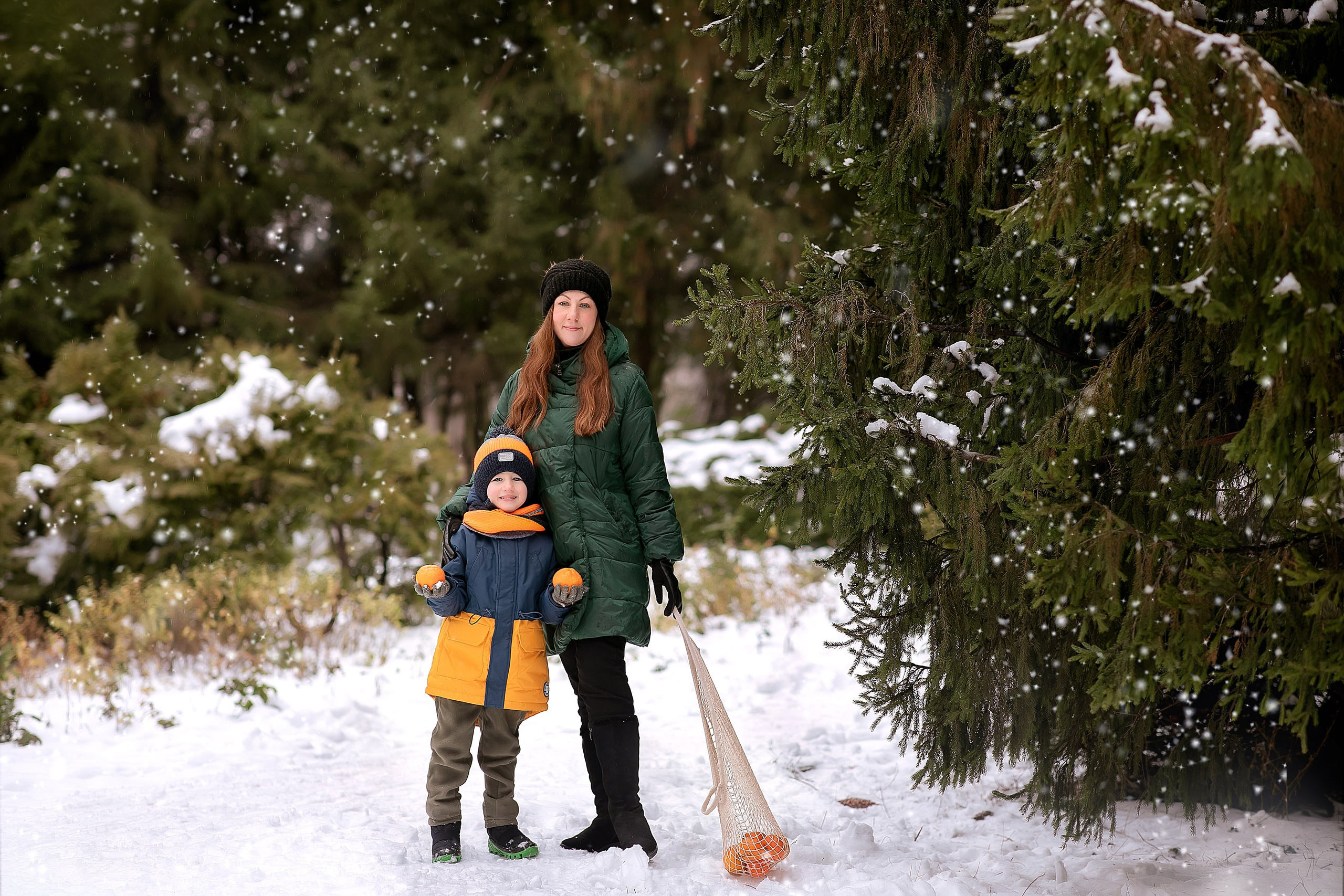 Семейная прогулка. Фотограф на крещение и венчание