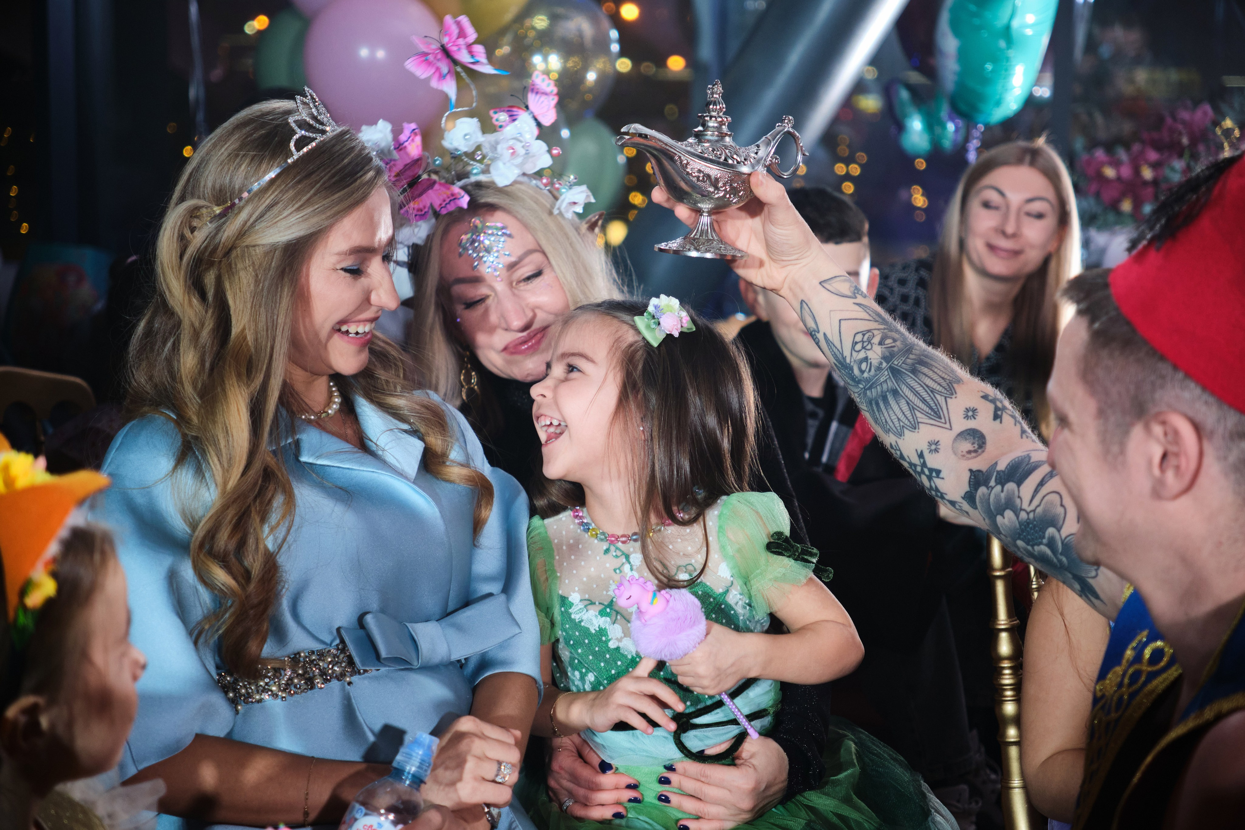 Фотосъёмка детского дня рождения Алисы. Репортажный фотограф Дмитрий Литвинский. Минск, Беларусь, мир