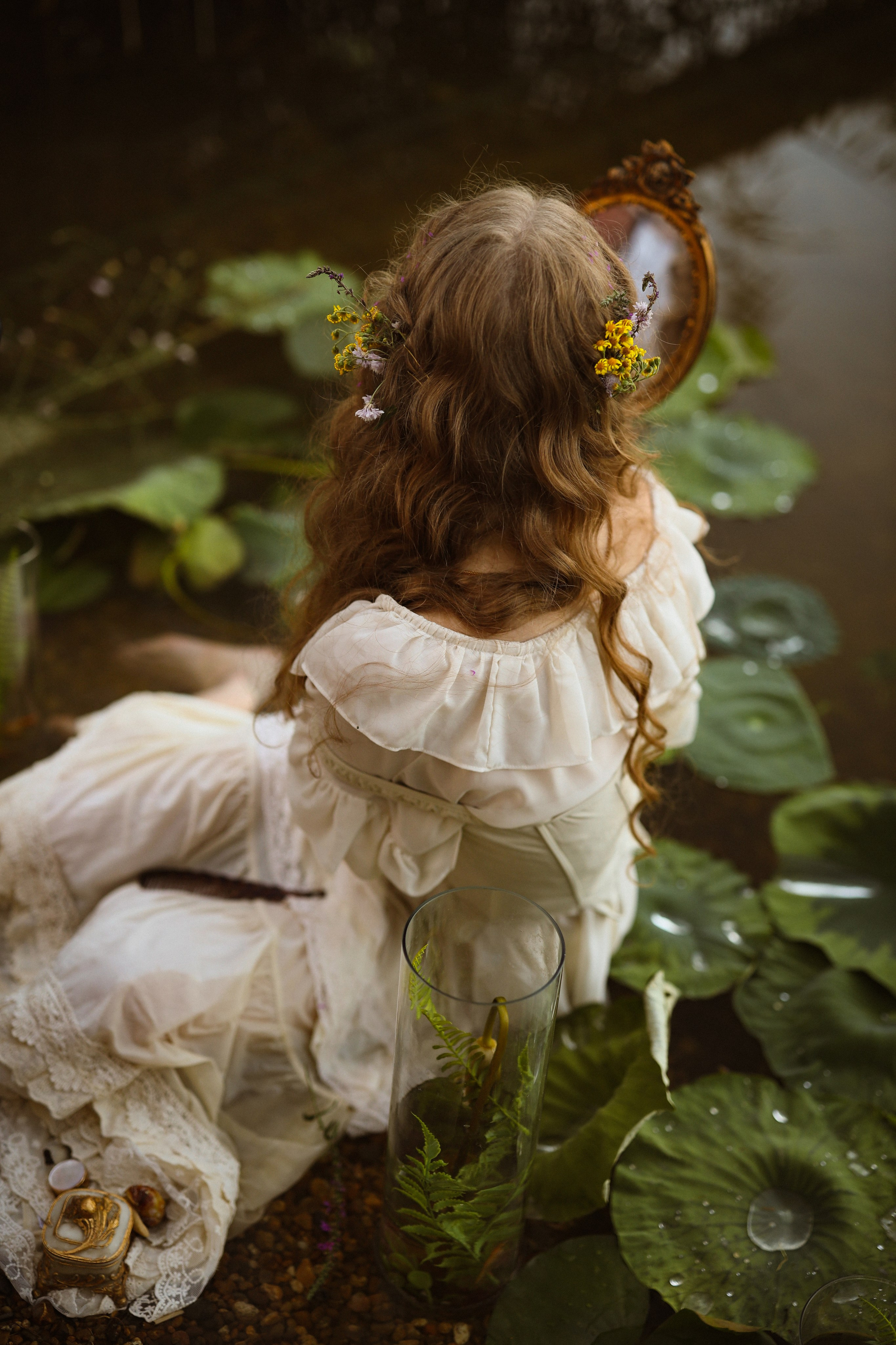 Фотосессия девушки в воде в Сочи: романтические моменты.