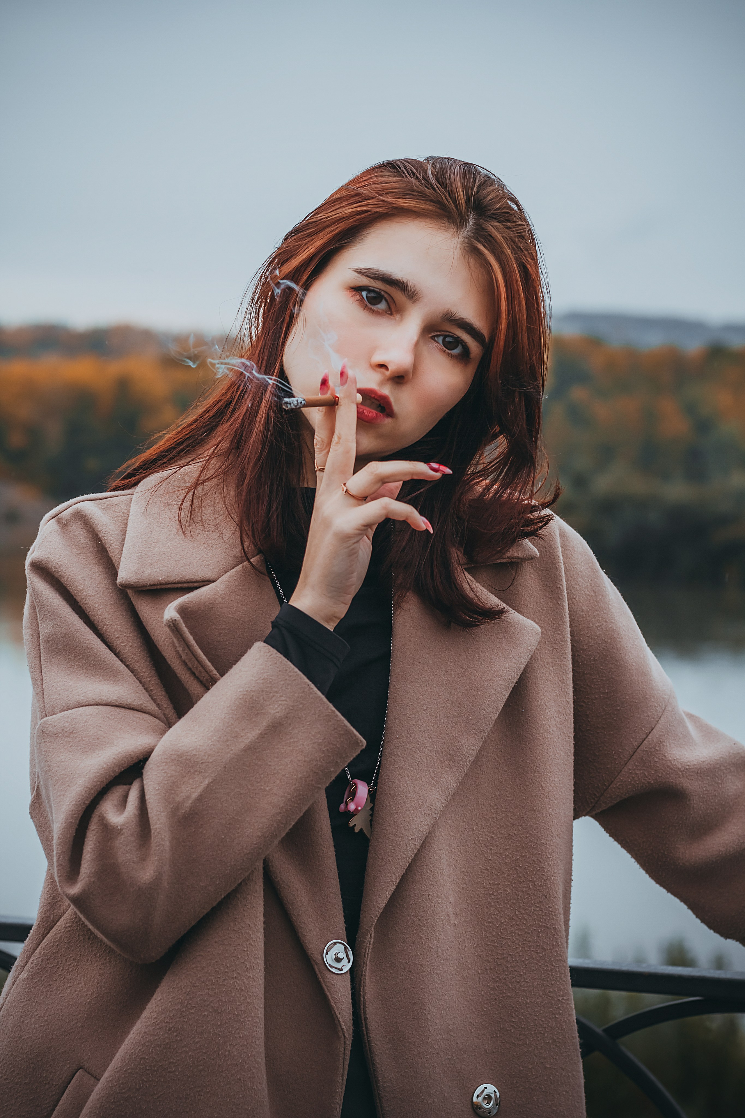 Осень. Фотограф в Новокузнецке