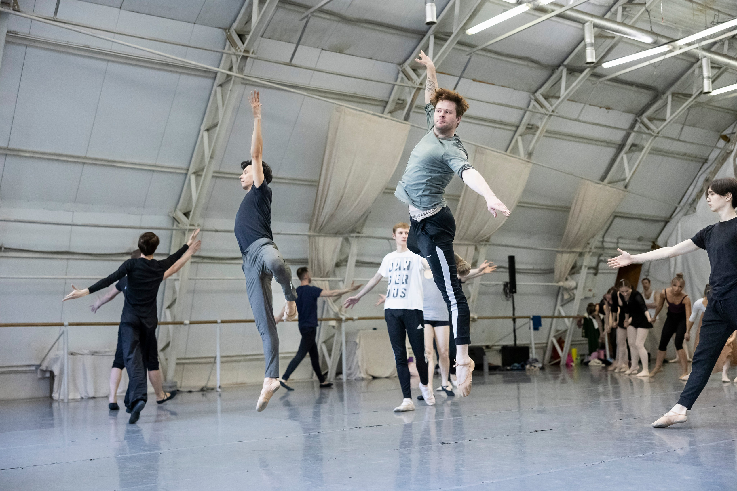 Репетиция балета «Пушкин. Сны после жизни» — театр Касаткиной и Василёва. Балетный фотограф Москва Майоров Николай