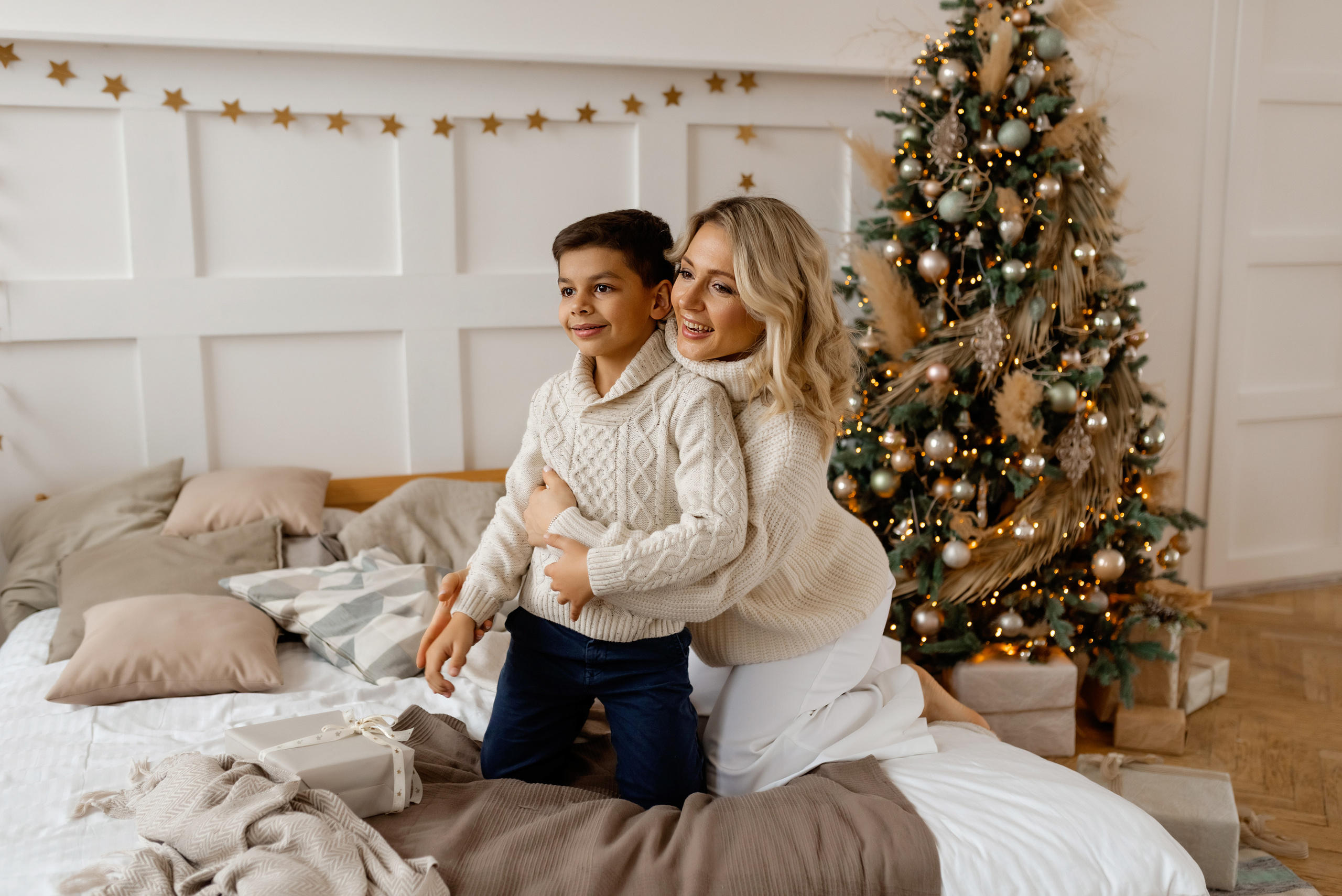 Новогодняя история для Гали и Дани. Профессиональный фотограф. Портрет, семья, дети