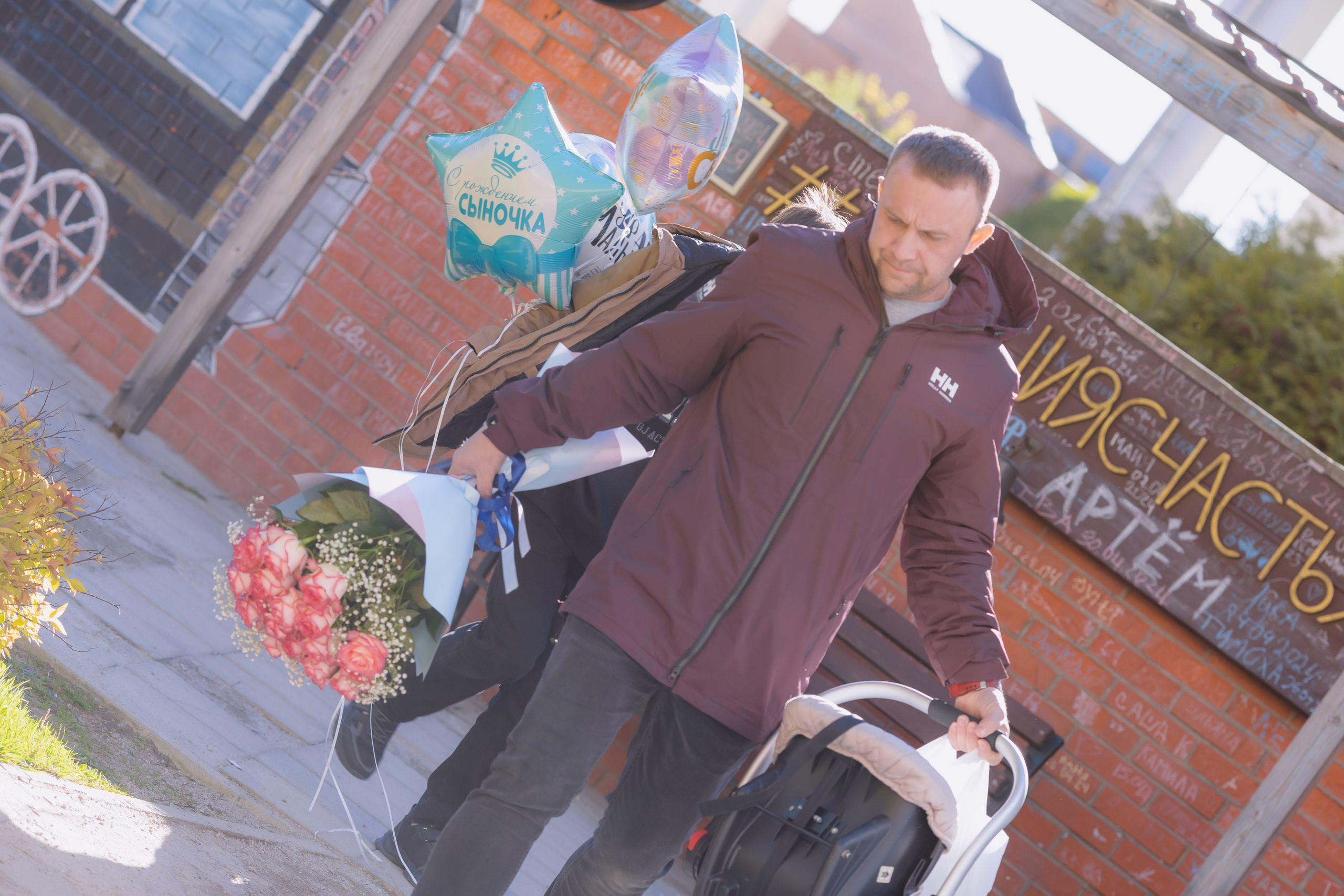 Выписка Даниила. Детский и семейный фотограф Евгения Вахнеева Москва Зеленоград