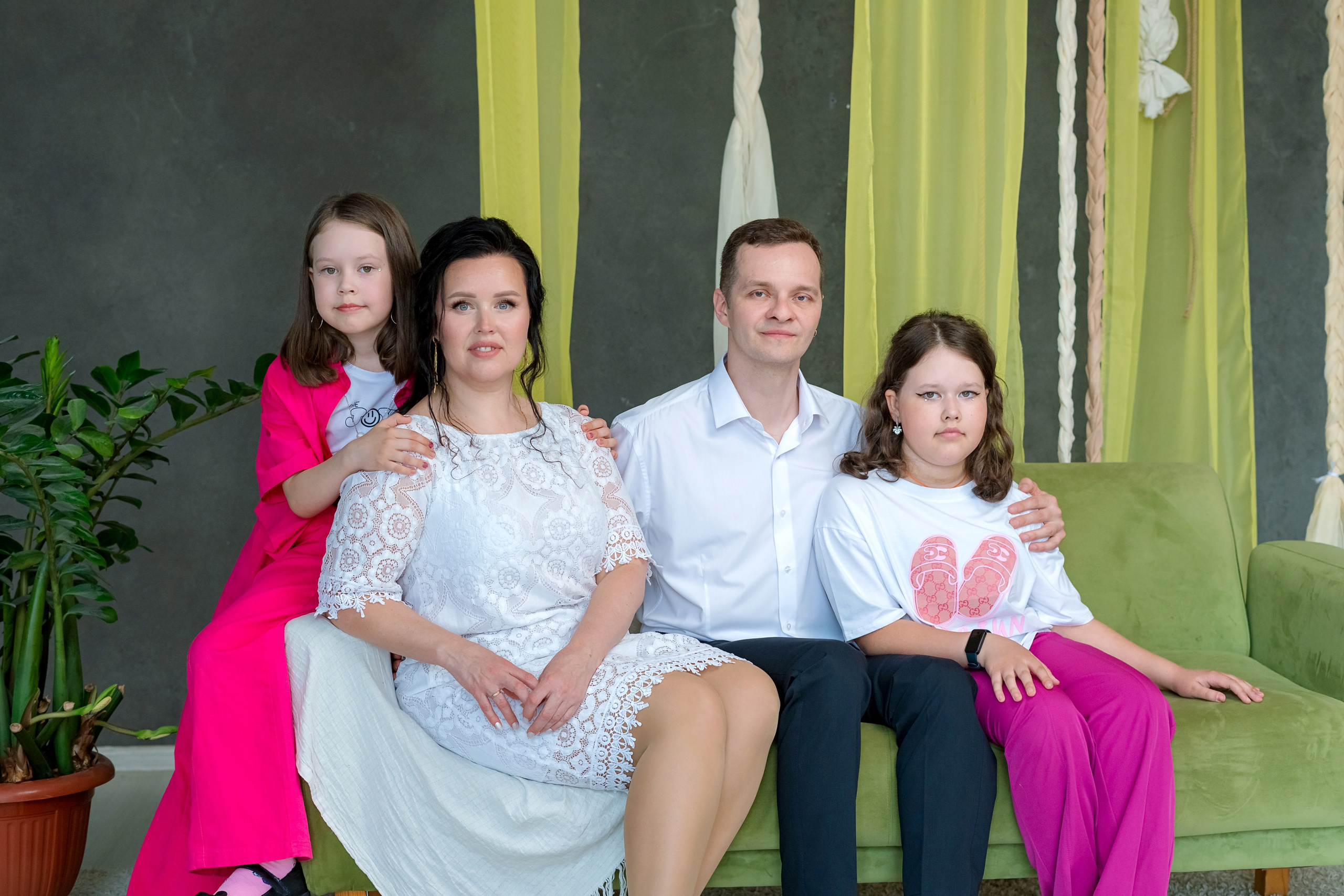 Семейная фотосессия. Семейный детский женский портретный фотограф в Сыктывкаре Оля Киршина