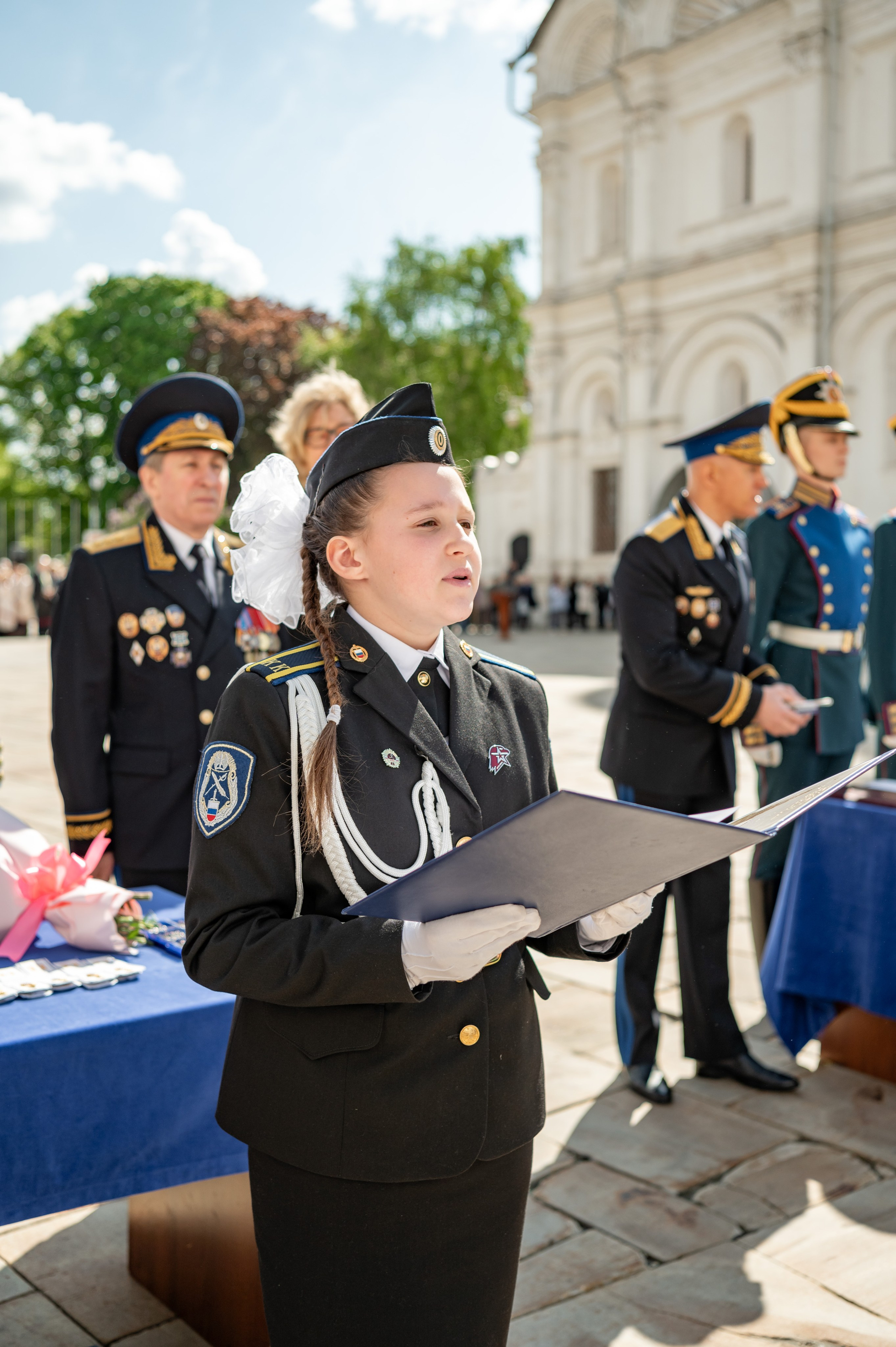 Фотосессия Присяги кадетов «Школа 1231 им. В. Д. Поленова». Детский и семейный фотограф г. Москва Оксана Катаджи