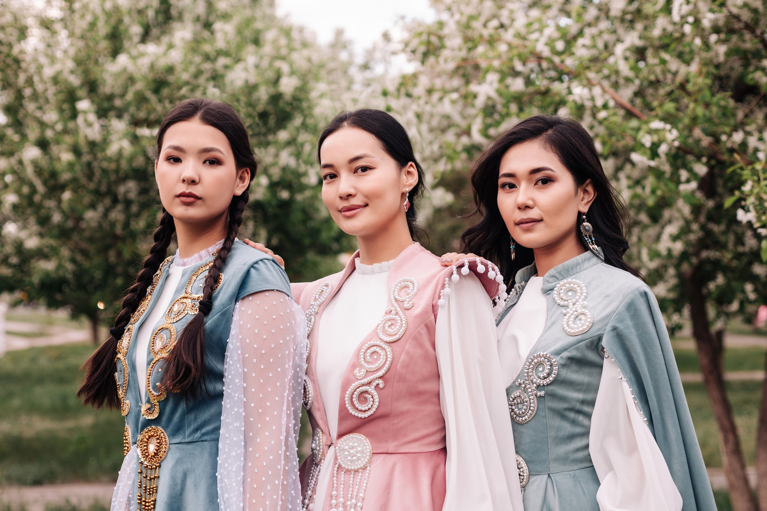 Казахские национальные костюмы. Репортажный и портретный фотограф в Астана