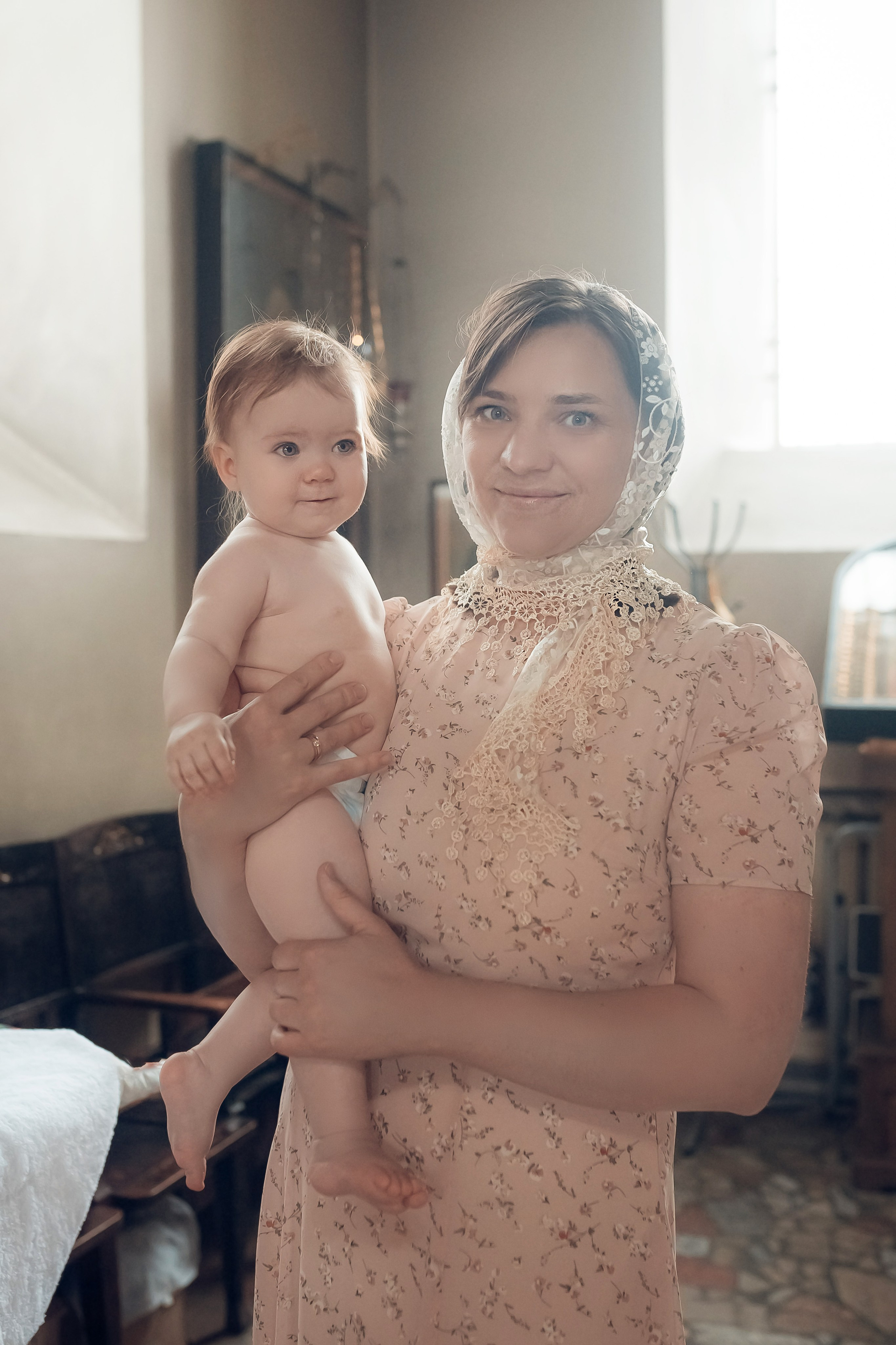 Таинство Крещения Ксении. Съемка Таинств Крещения Венчания, детские и семейные съемки в Пензе