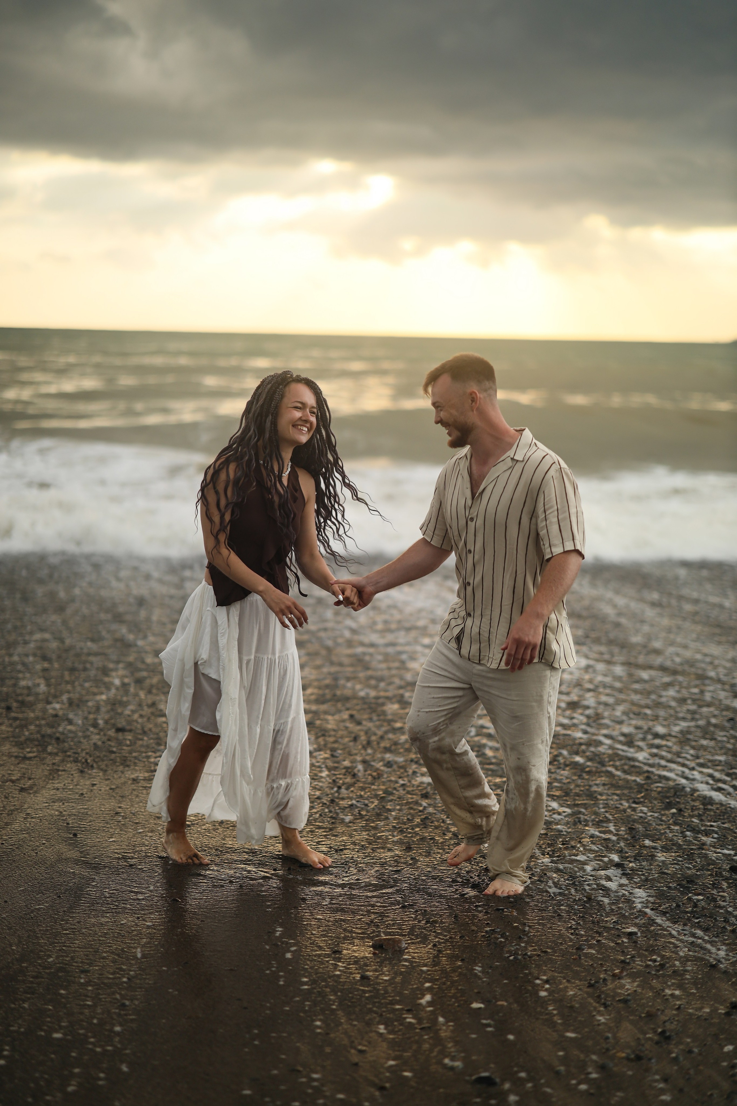 Love story на пляже Абхазии. Свадебный и семейный фотограф в Абхазии Жанна Соснина