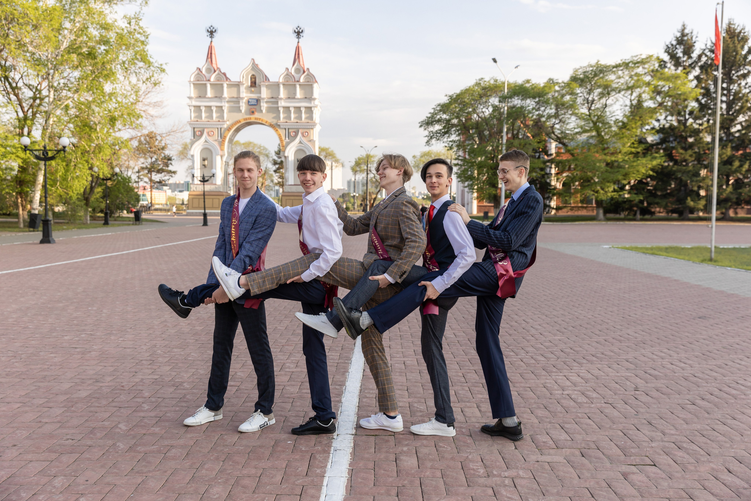 Выездная съёмка «Последний звонок». Семейный, детский, школьный фотограф в Благовещенске Яна Белоусова