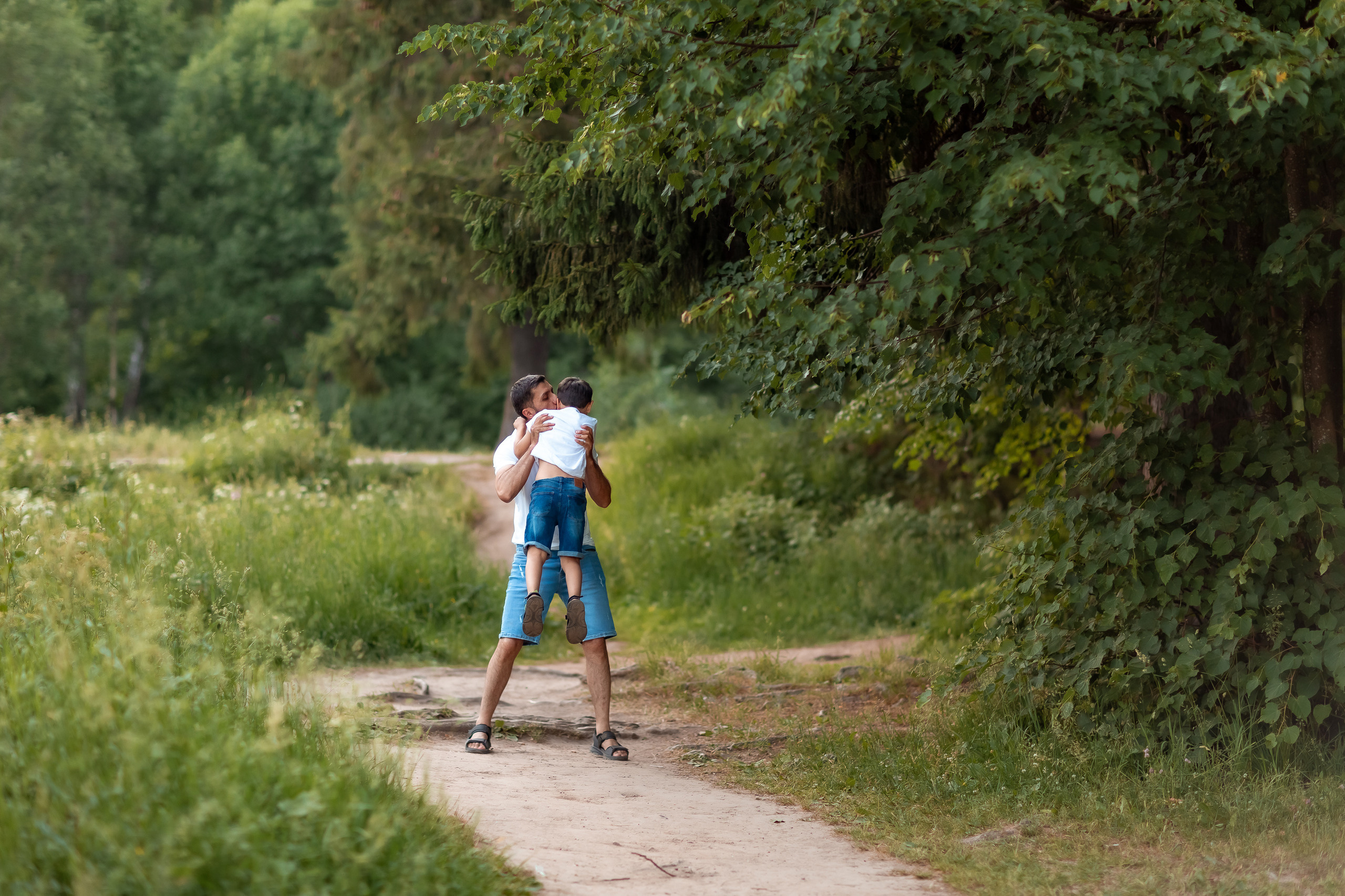 Летняя семейная съемка в Шуваловском парке. Репортажный, семейный, свадебный фотограф Санкт-Петербург Ольга Лесюк