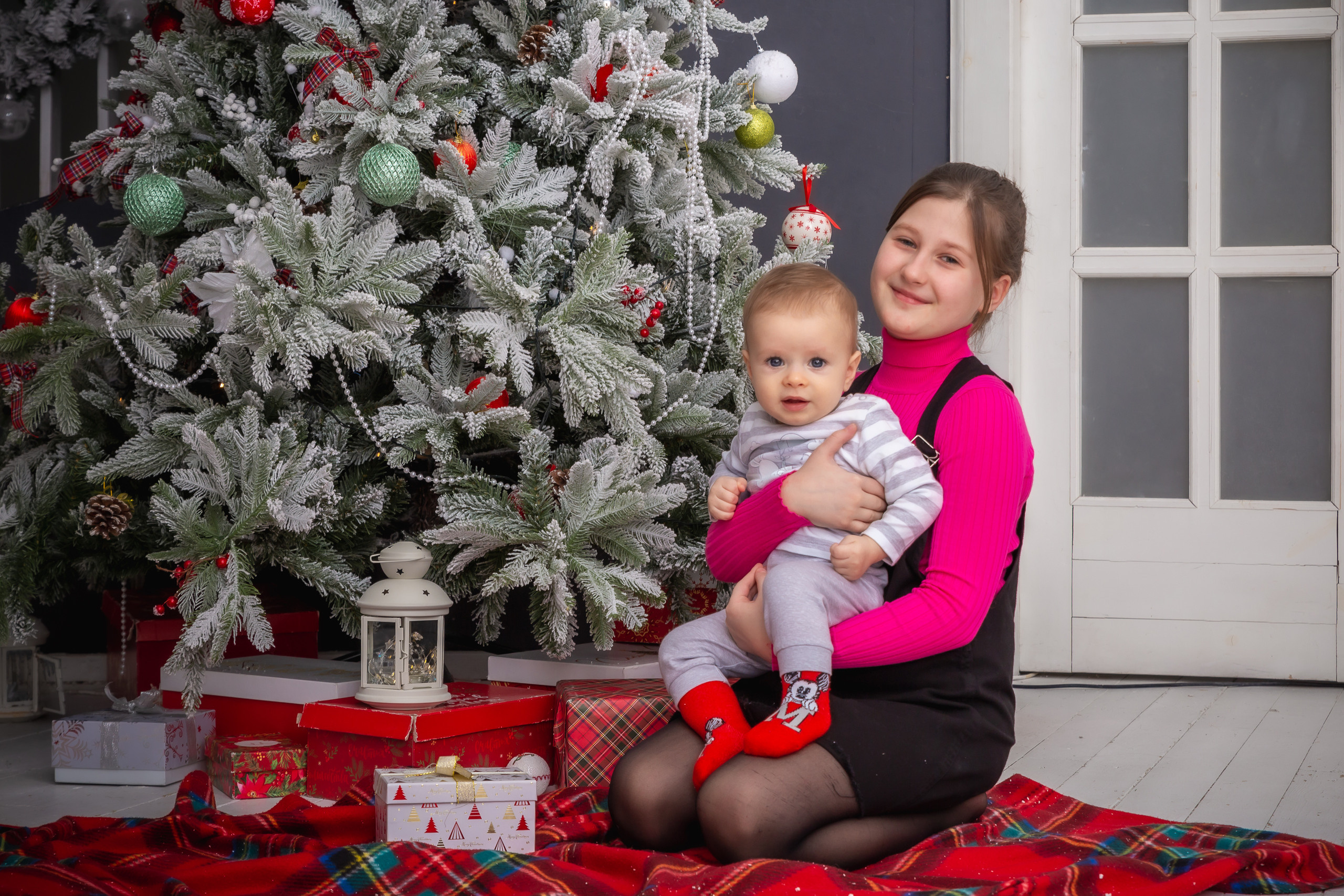 Новогодняя съемка большой семьи. Репортажный, семейный, свадебный фотограф Санкт-Петербург Ольга Лесюк