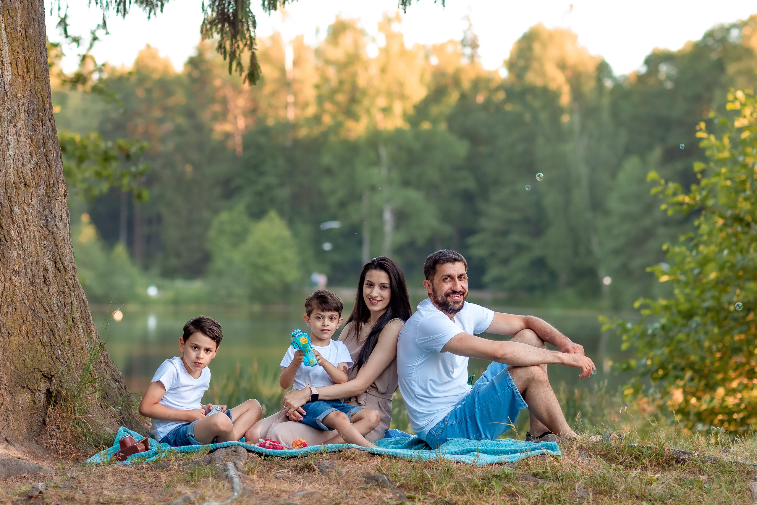 Летняя семейная съемка в Шуваловском парке. Репортажный, семейный, свадебный фотограф Санкт-Петербург Ольга Лесюк