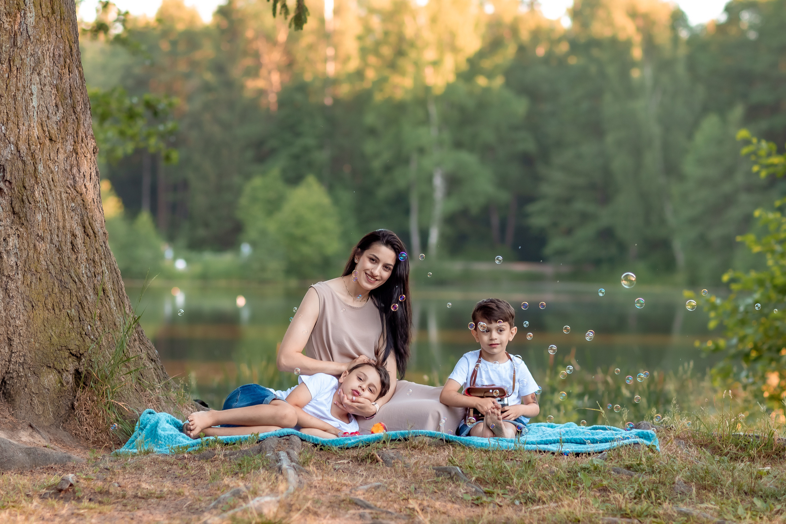 Летняя семейная съемка в Шуваловском парке. Репортажный, семейный, свадебный фотограф Санкт-Петербург Ольга Лесюк
