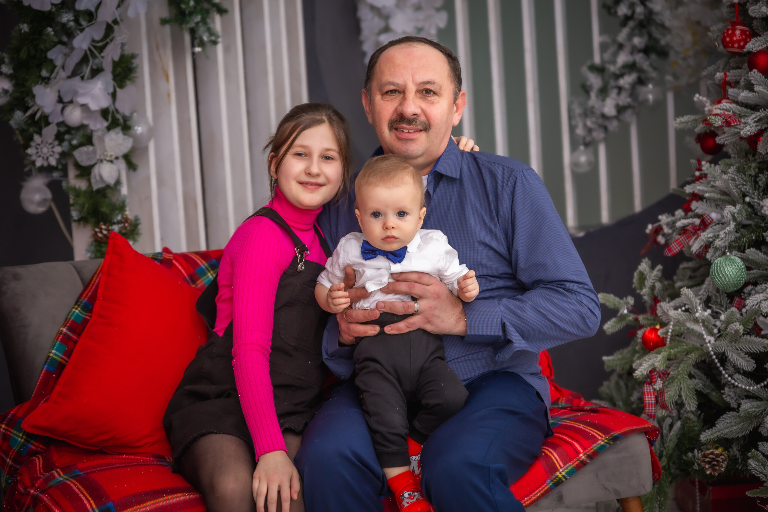 Новогодняя съемка большой семьи. Репортажный, семейный, свадебный фотограф Санкт-Петербург Ольга Лесюк