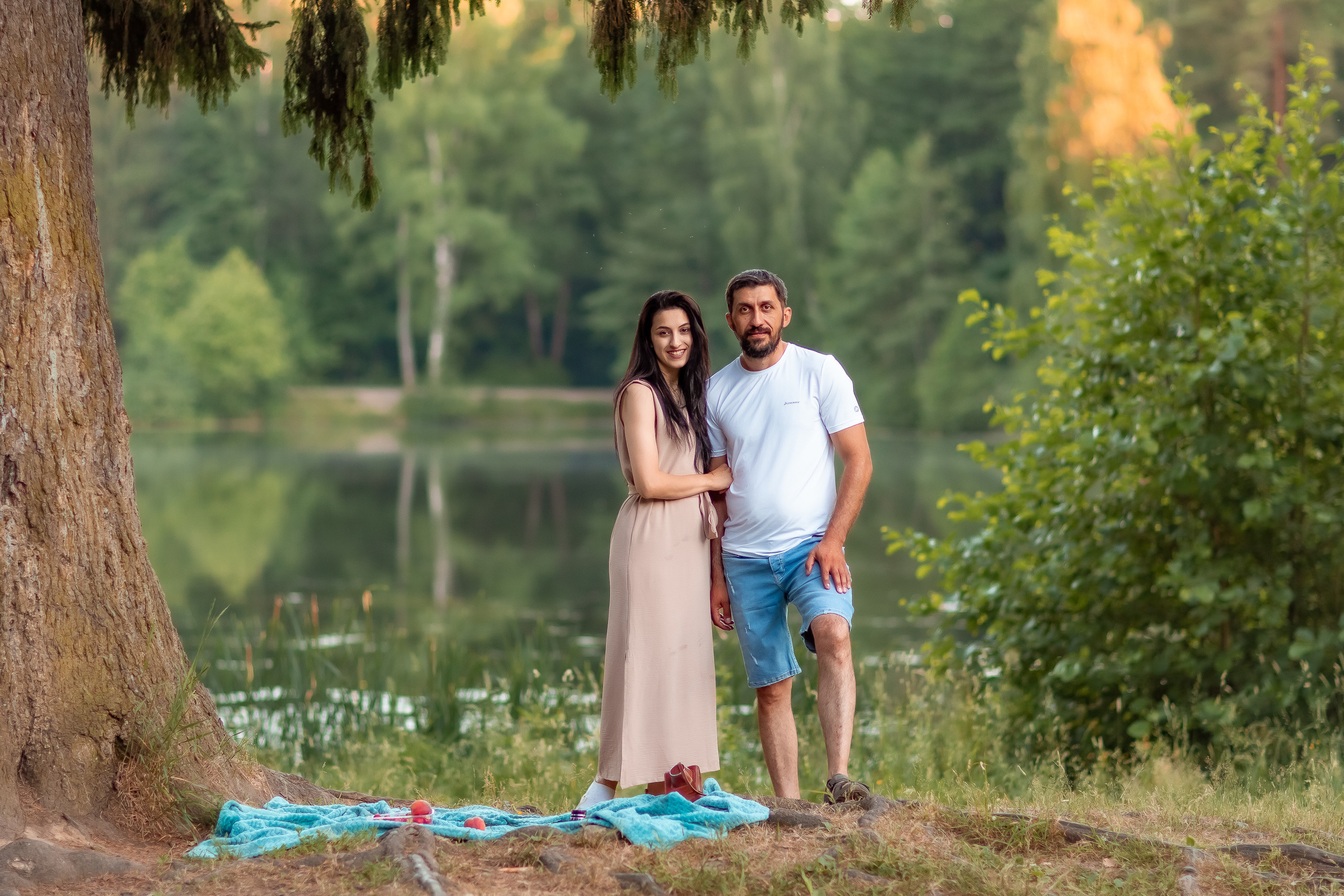 Летняя семейная съемка в Шуваловском парке. Репортажный, семейный, свадебный фотограф Санкт-Петербург Ольга Лесюк