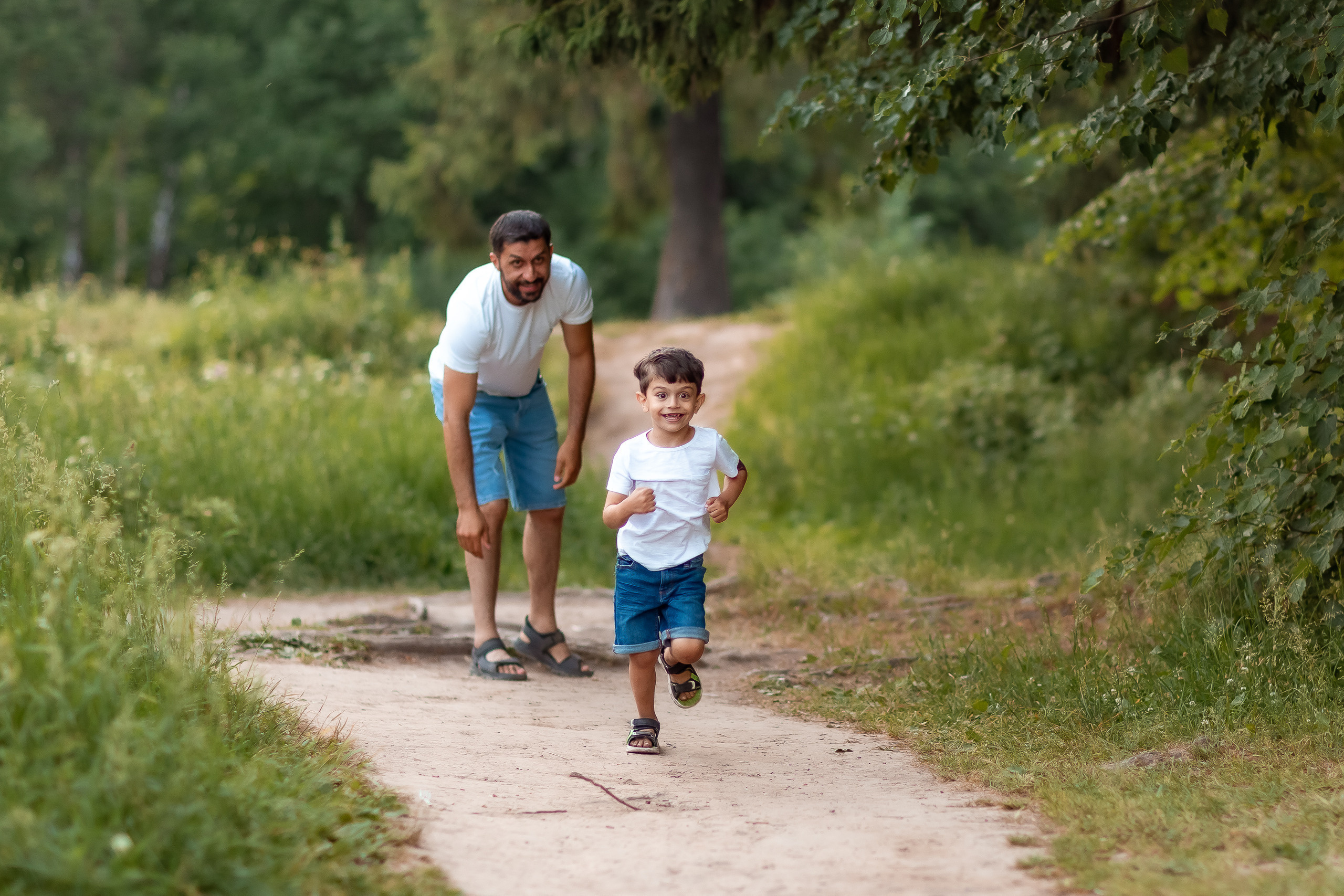 Летняя семейная съемка в Шуваловском парке. Репортажный, семейный, свадебный фотограф Санкт-Петербург Ольга Лесюк