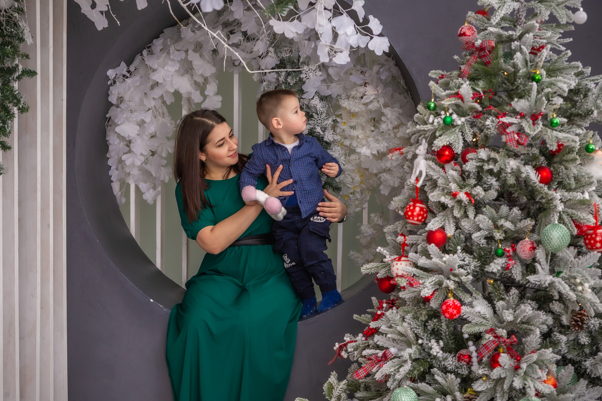 Новогодняя съемка большой семьи. Репортажный, семейный, свадебный фотограф Санкт-Петербург Ольга Лесюк