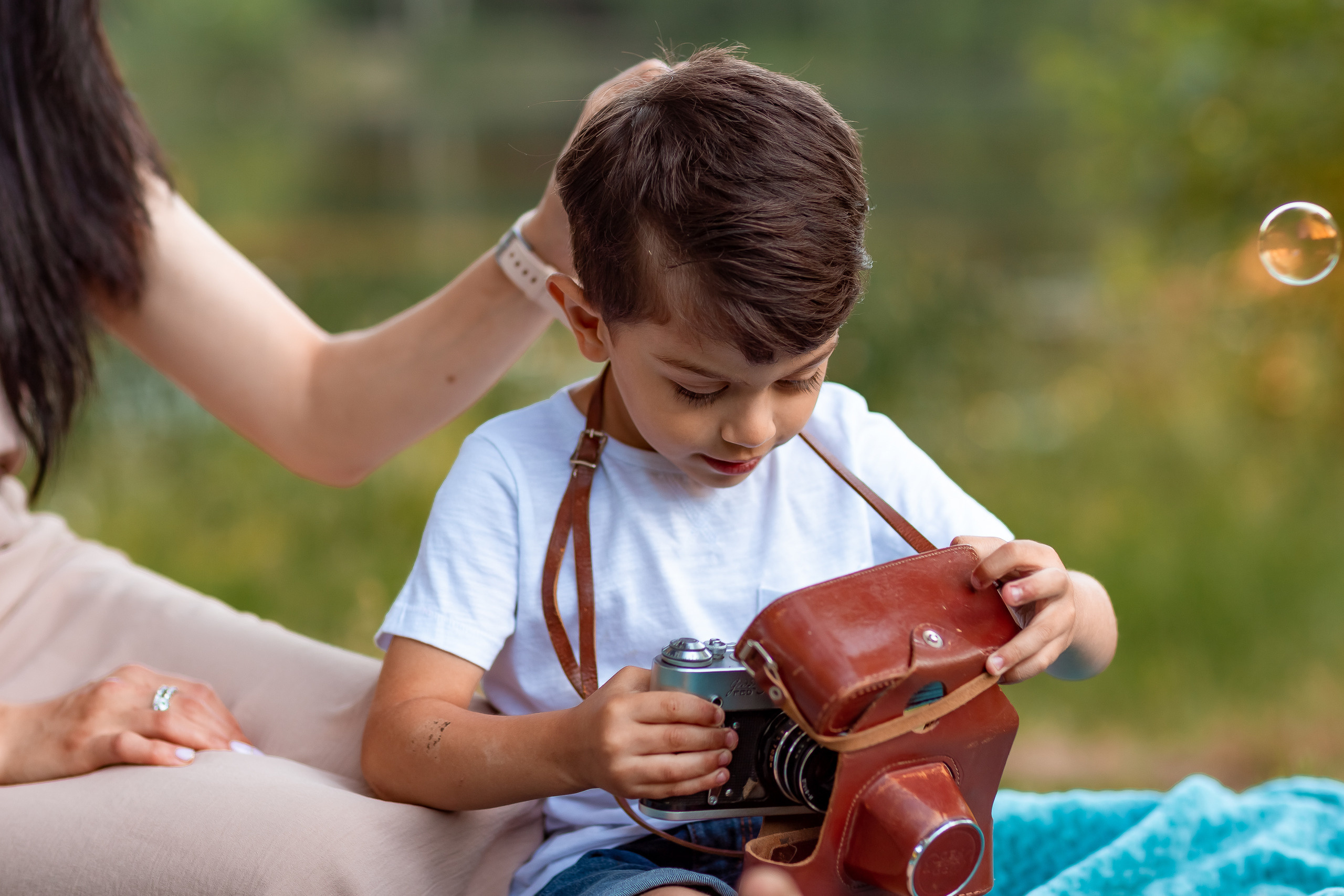 Летняя семейная съемка в Шуваловском парке. Репортажный, семейный, свадебный фотограф Санкт-Петербург Ольга Лесюк