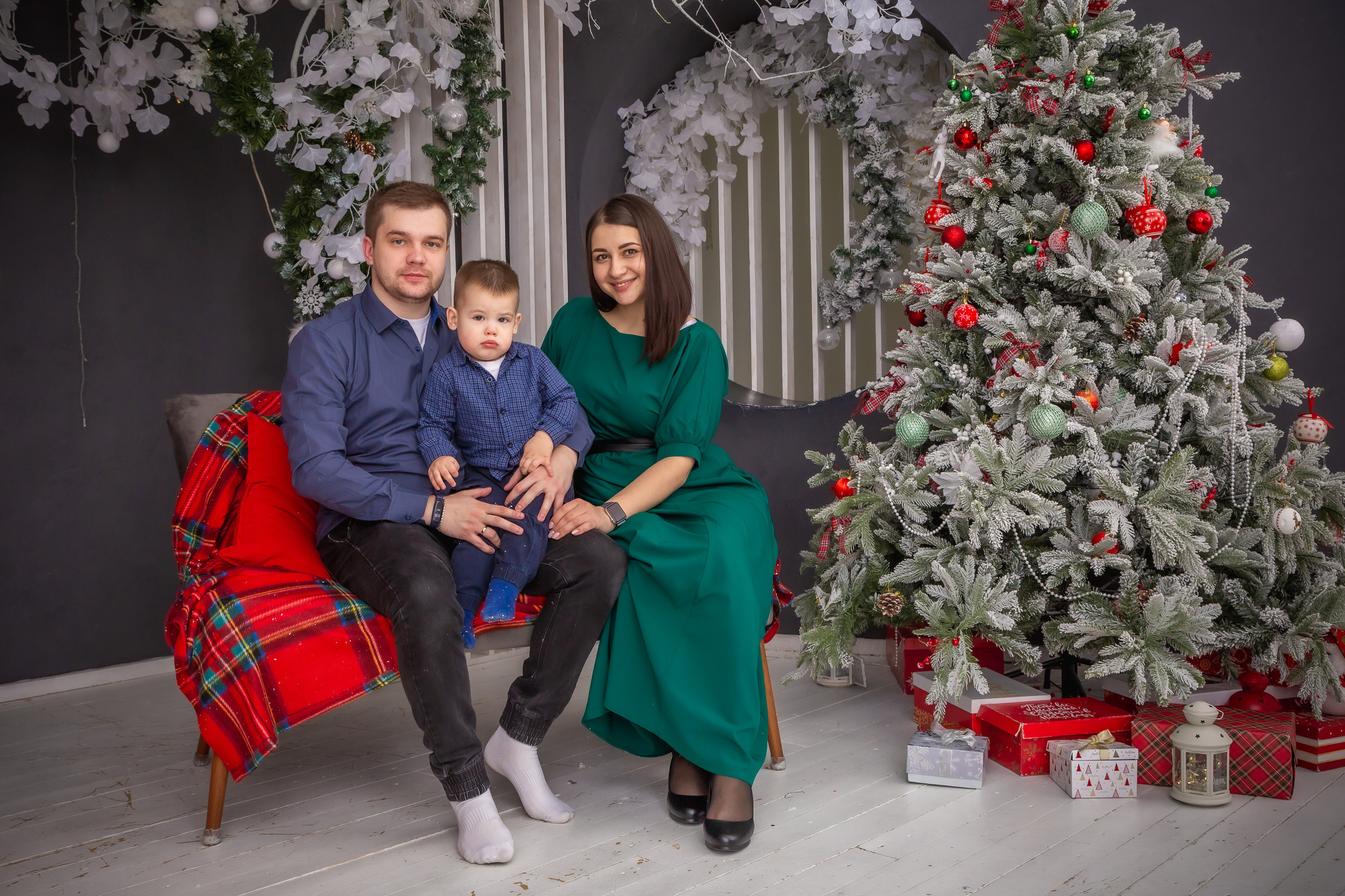 Новогодняя съемка большой семьи. Репортажный, семейный, свадебный фотограф Санкт-Петербург Ольга Лесюк