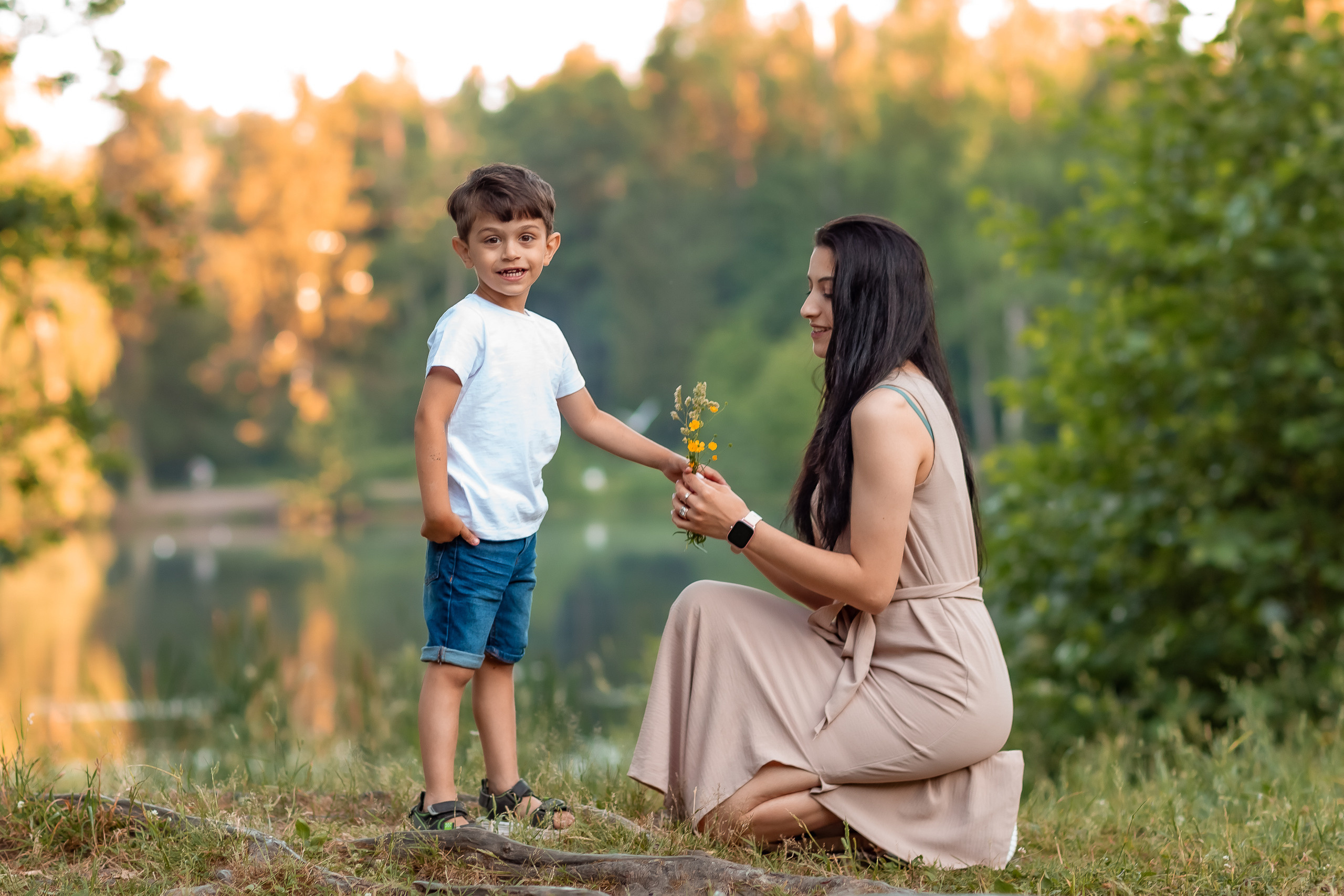 Летняя семейная съемка в Шуваловском парке. Репортажный, семейный, свадебный фотограф Санкт-Петербург Ольга Лесюк