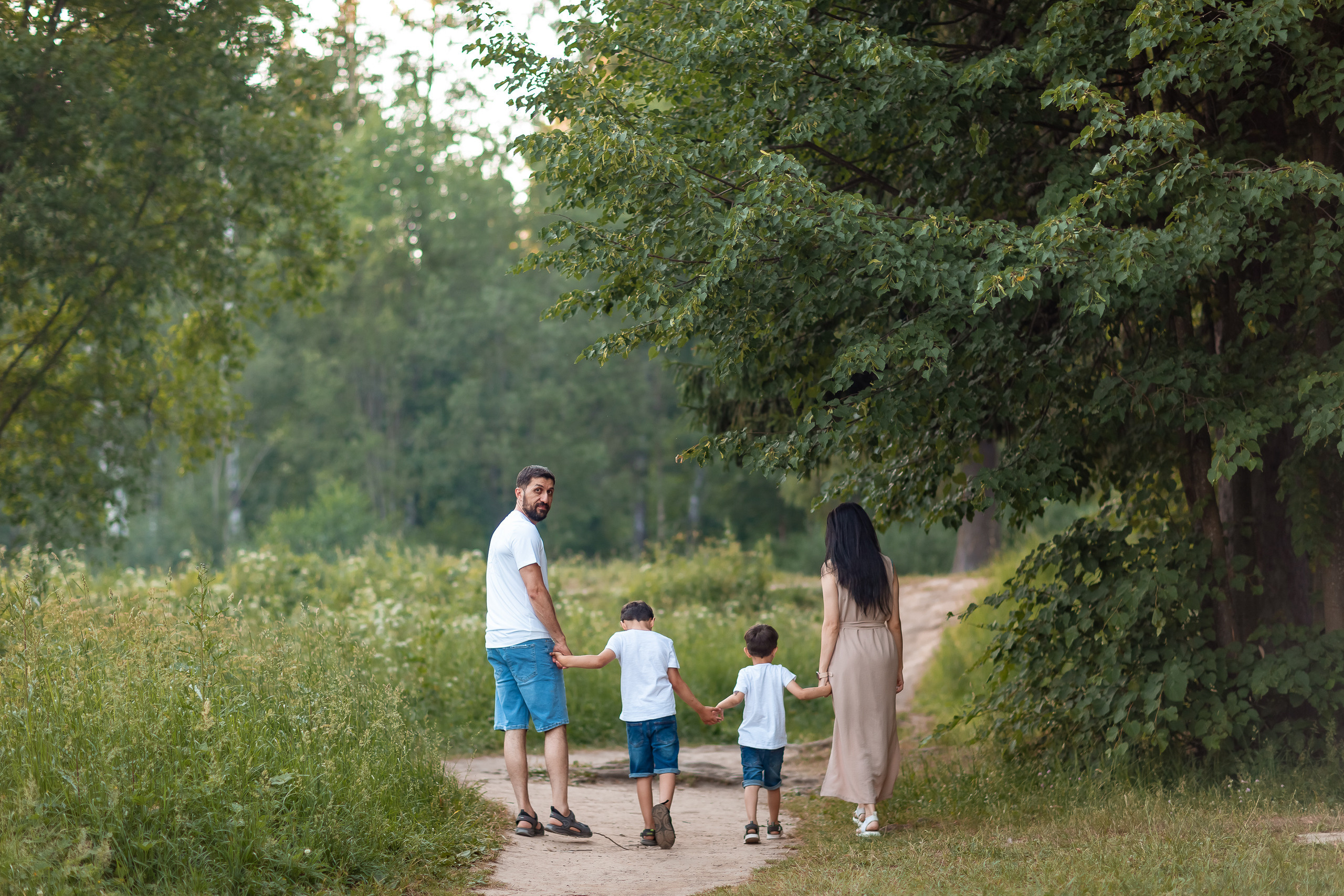 Летняя семейная съемка в Шуваловском парке. Репортажный, семейный, свадебный фотограф Санкт-Петербург Ольга Лесюк