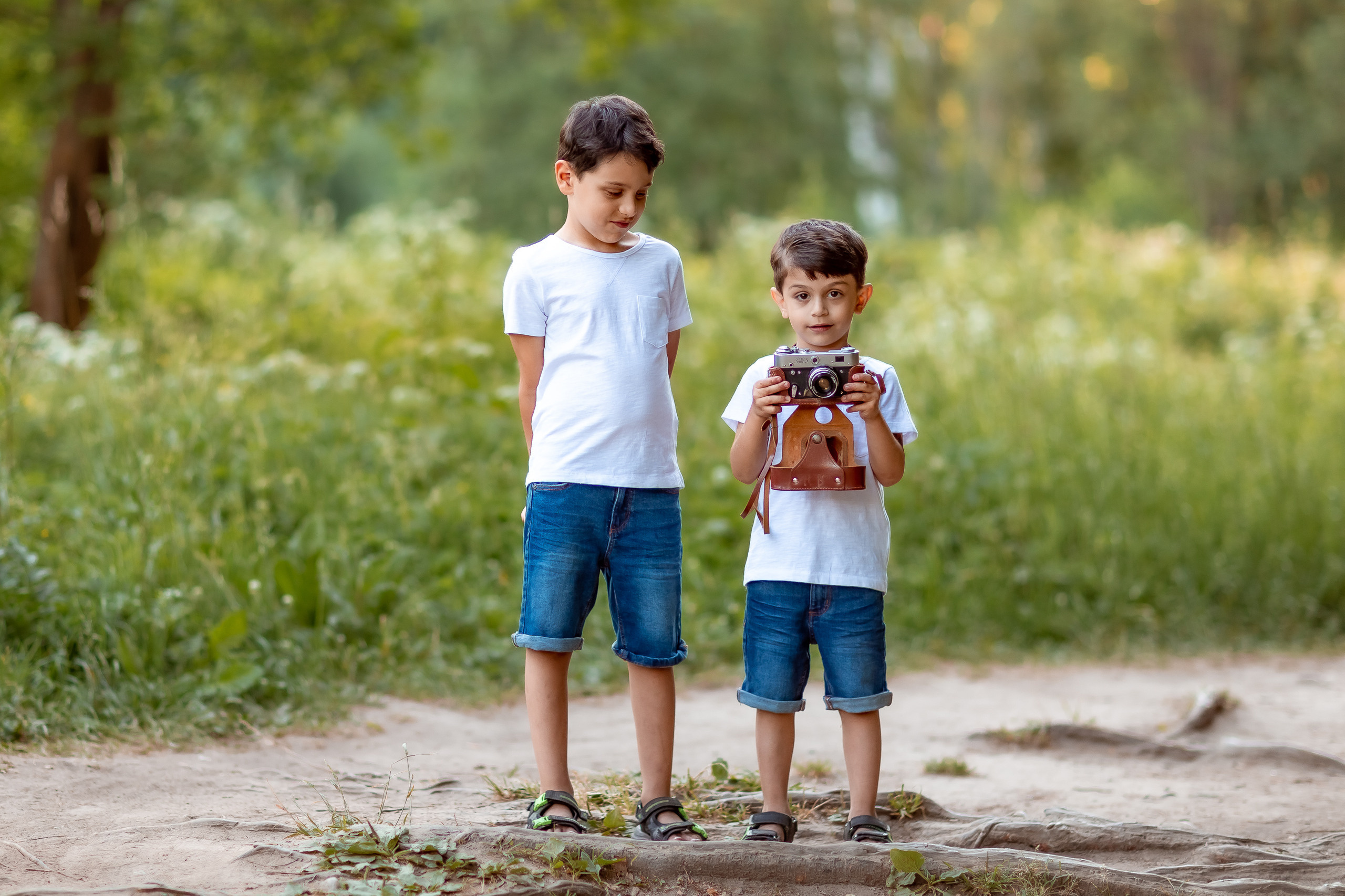 Летняя семейная съемка в Шуваловском парке. Репортажный, семейный, свадебный фотограф Санкт-Петербург Ольга Лесюк