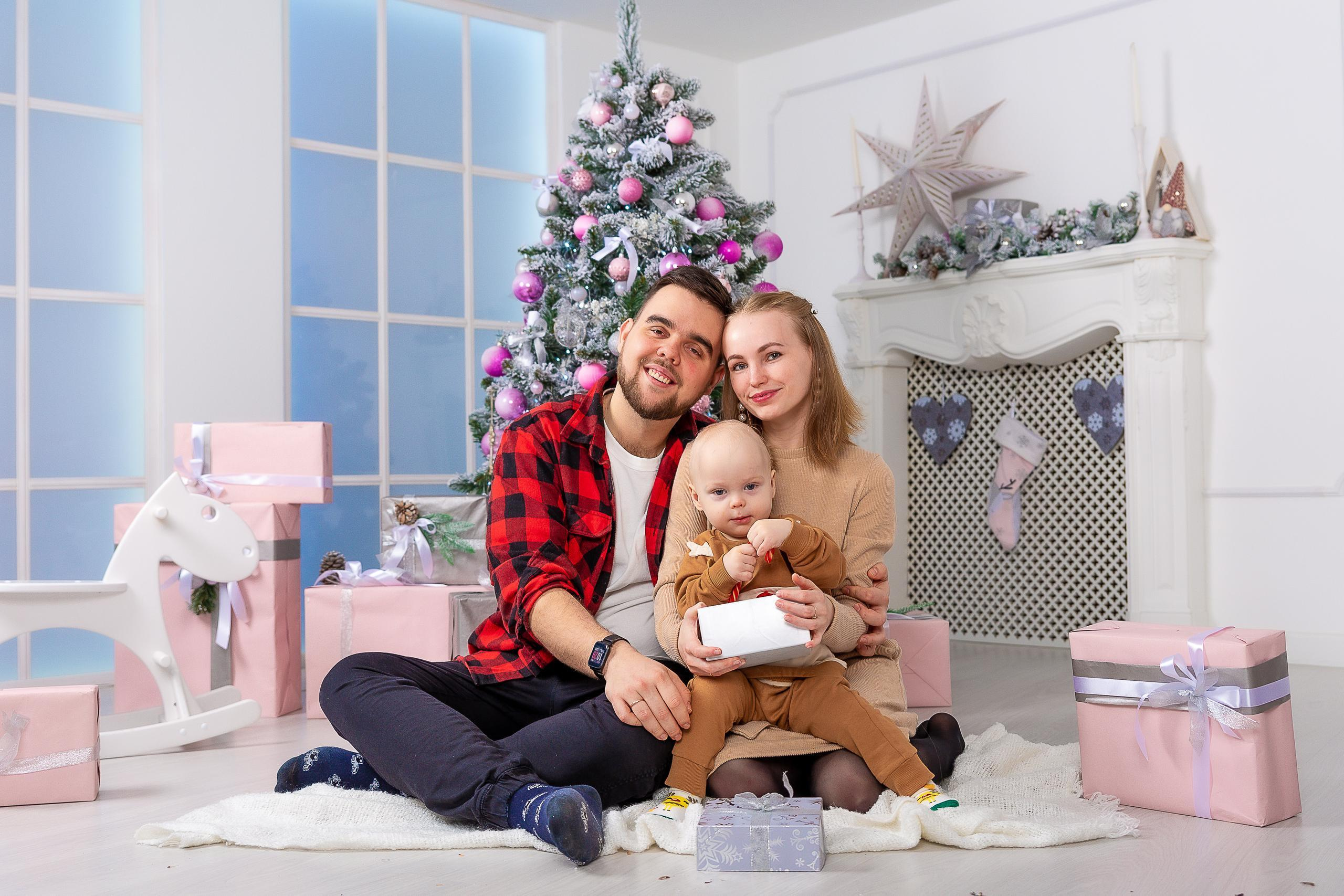 Новогодня съемка Олфи студия. Репортажный, семейный, свадебный фотограф Санкт-Петербург Ольга Лесюк