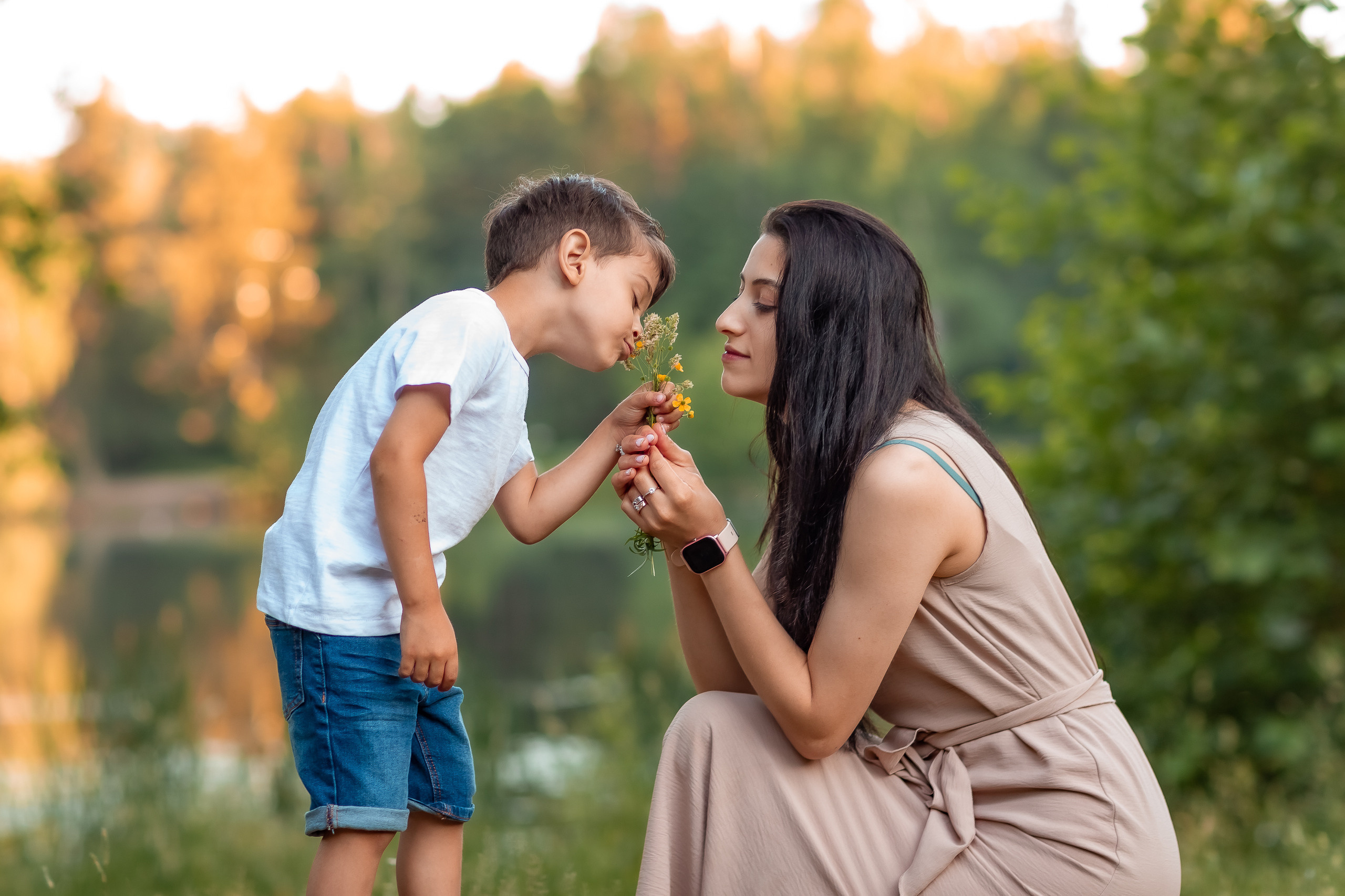 Летняя семейная съемка в Шуваловском парке. Репортажный, семейный, свадебный фотограф Санкт-Петербург Ольга Лесюк