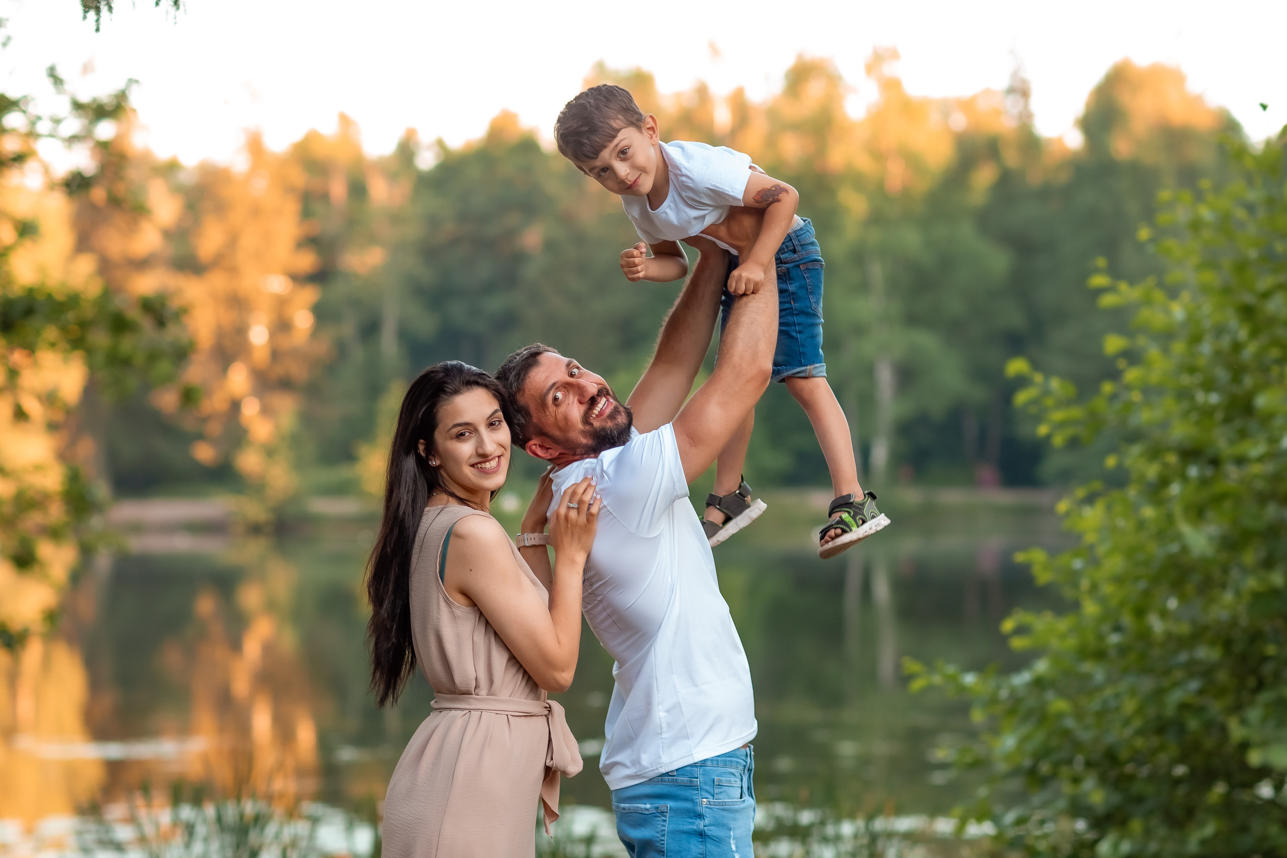 Летняя семейная съемка в Шуваловском парке. Репортажный, семейный, свадебный фотограф Санкт-Петербург Ольга Лесюк